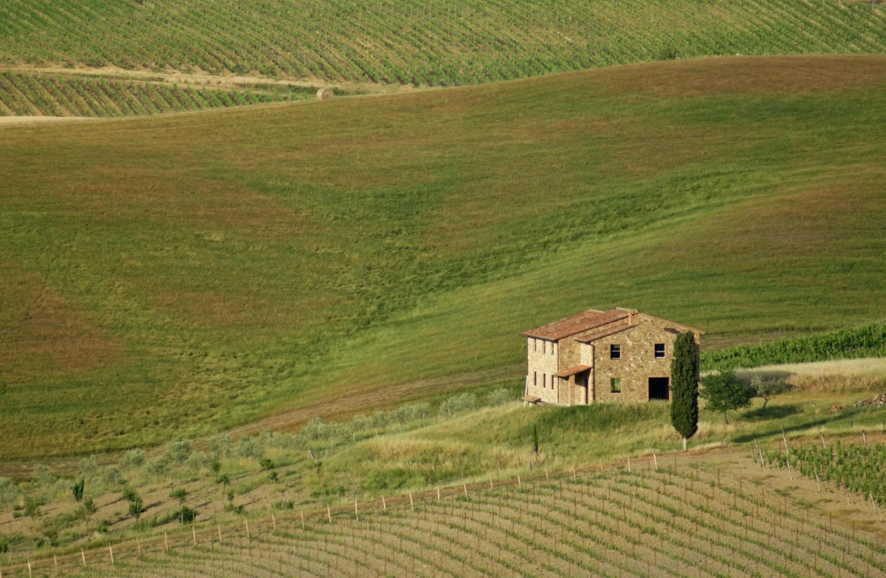 Natural landscape in CUGUSI BnB