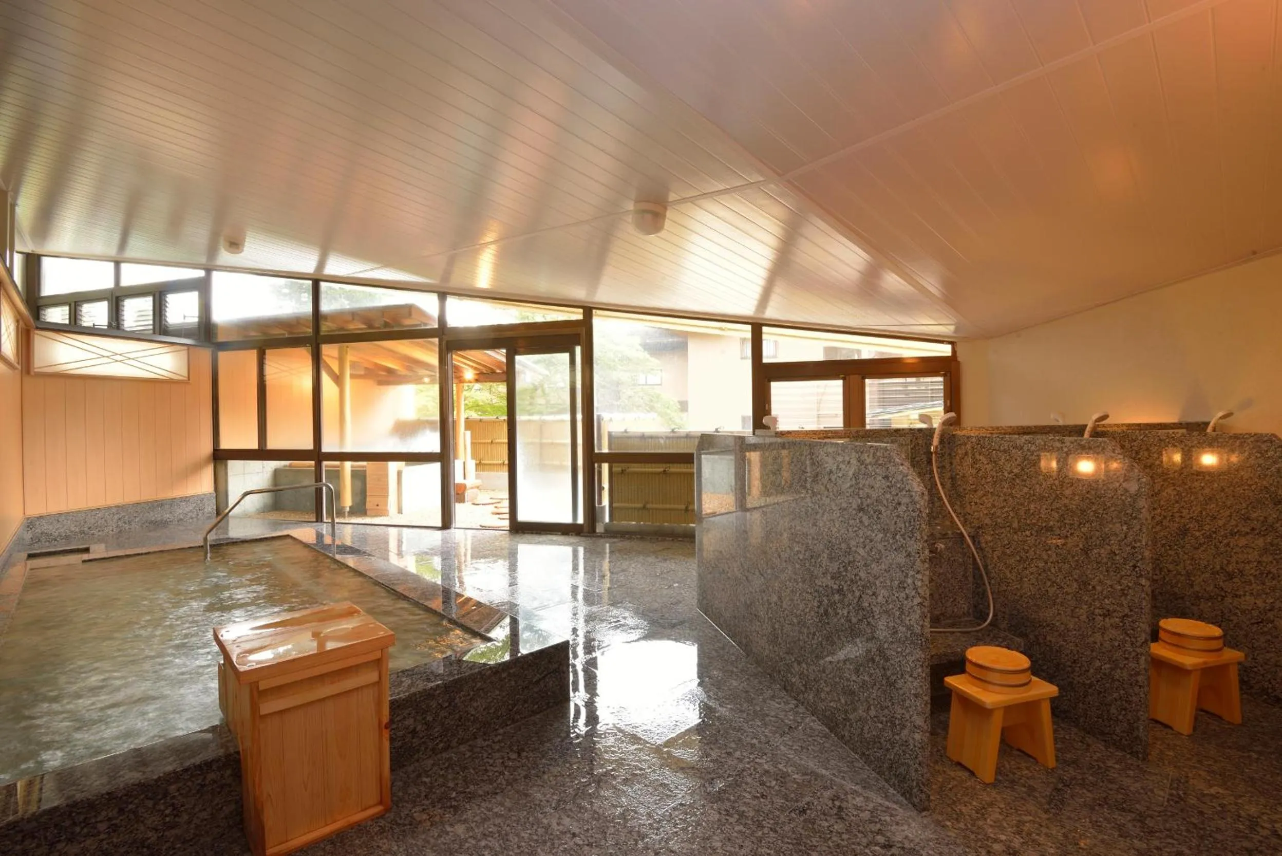 Hot Spring Bath, Bed in Hakone Kowakien Mikawaya Ryokan