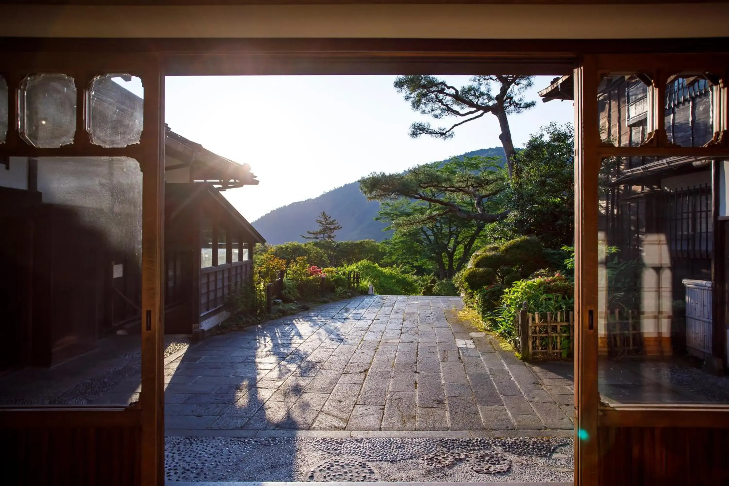 Facade/entrance in Hakone Kowakien Mikawaya Ryokan Facade/entrance in Hakone Kowakien Mikawaya Ryokan
