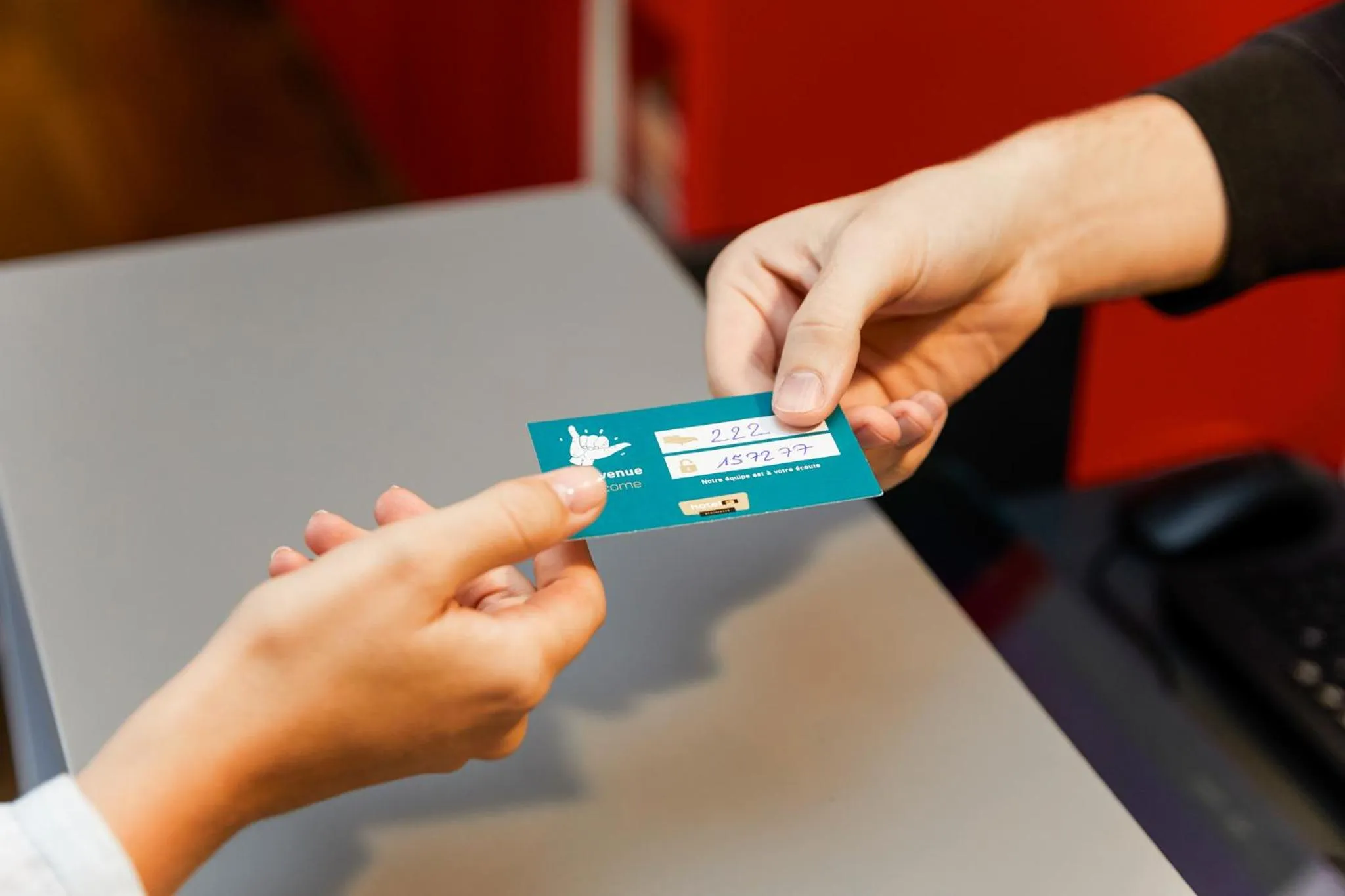 Lobby or reception in hotelF1 Avignon Nord