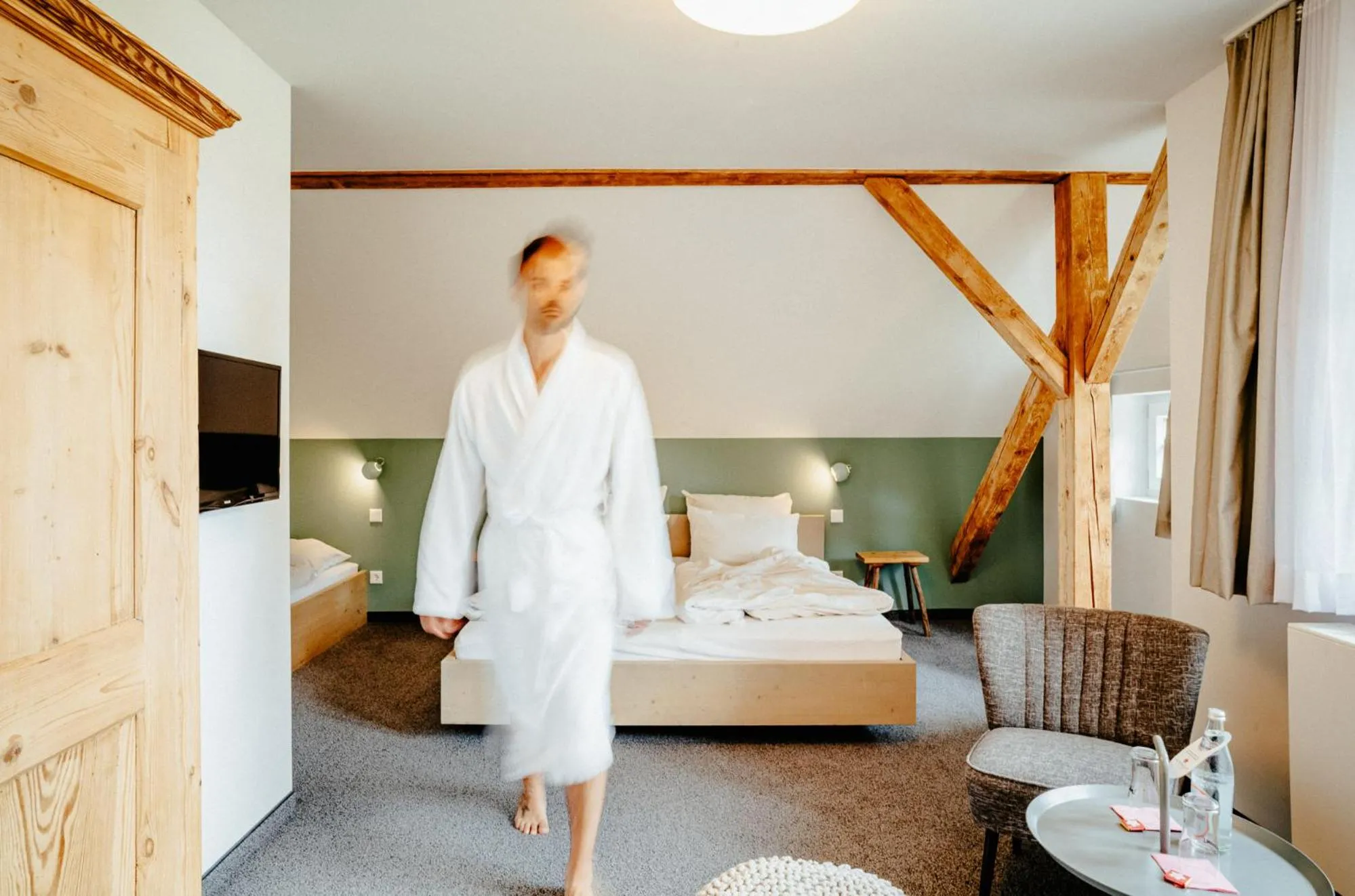Photo of the whole room, Bed in Alpenrose Bayrischzell Hotel