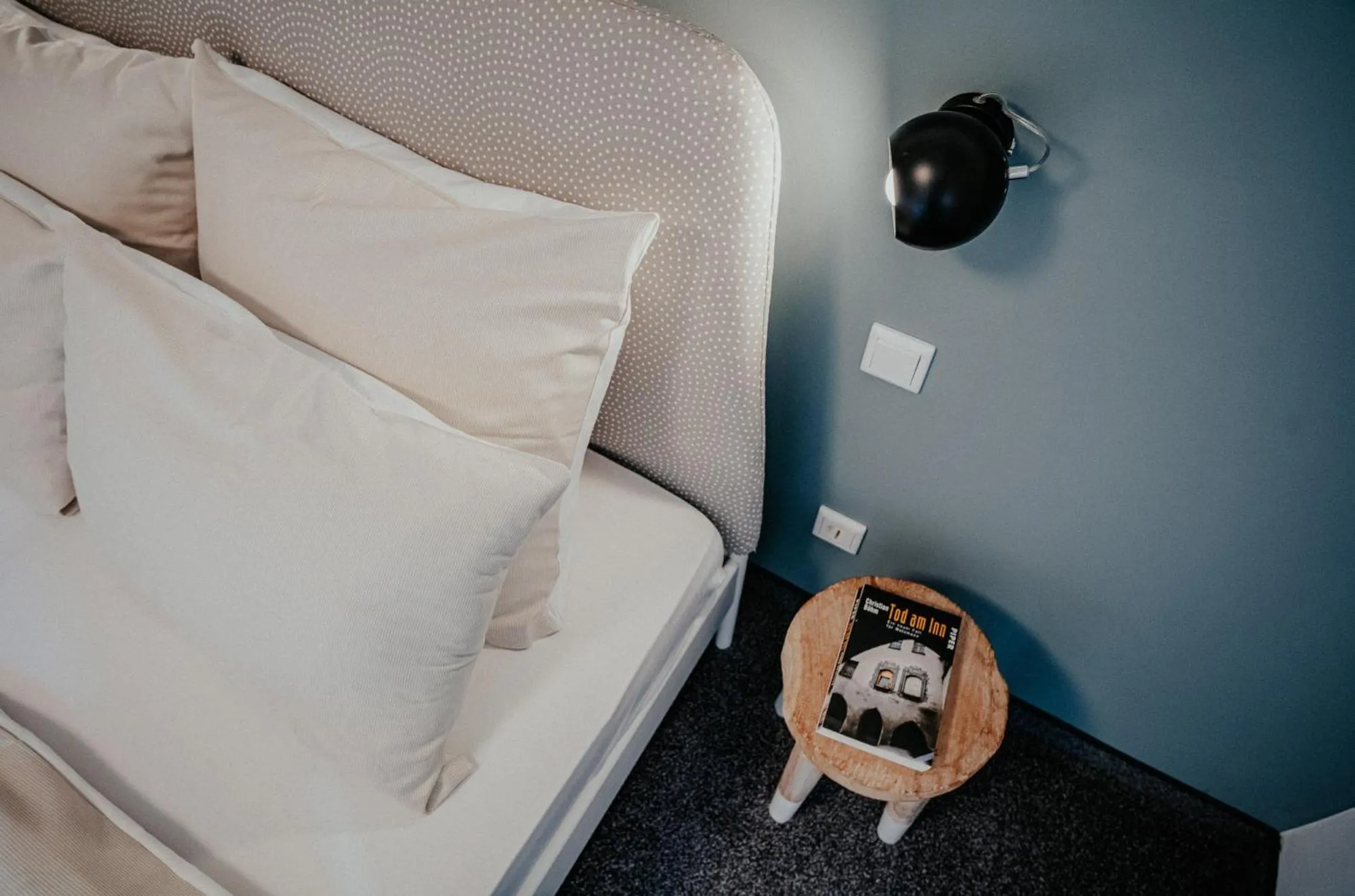 Decorative detail, Bed in Alpenrose Bayrischzell Hotel