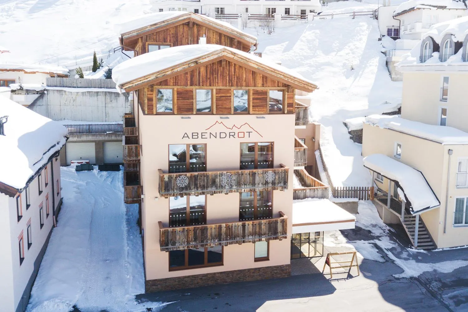 Property building in Hotel Abendrot by Alpeffect Hotels