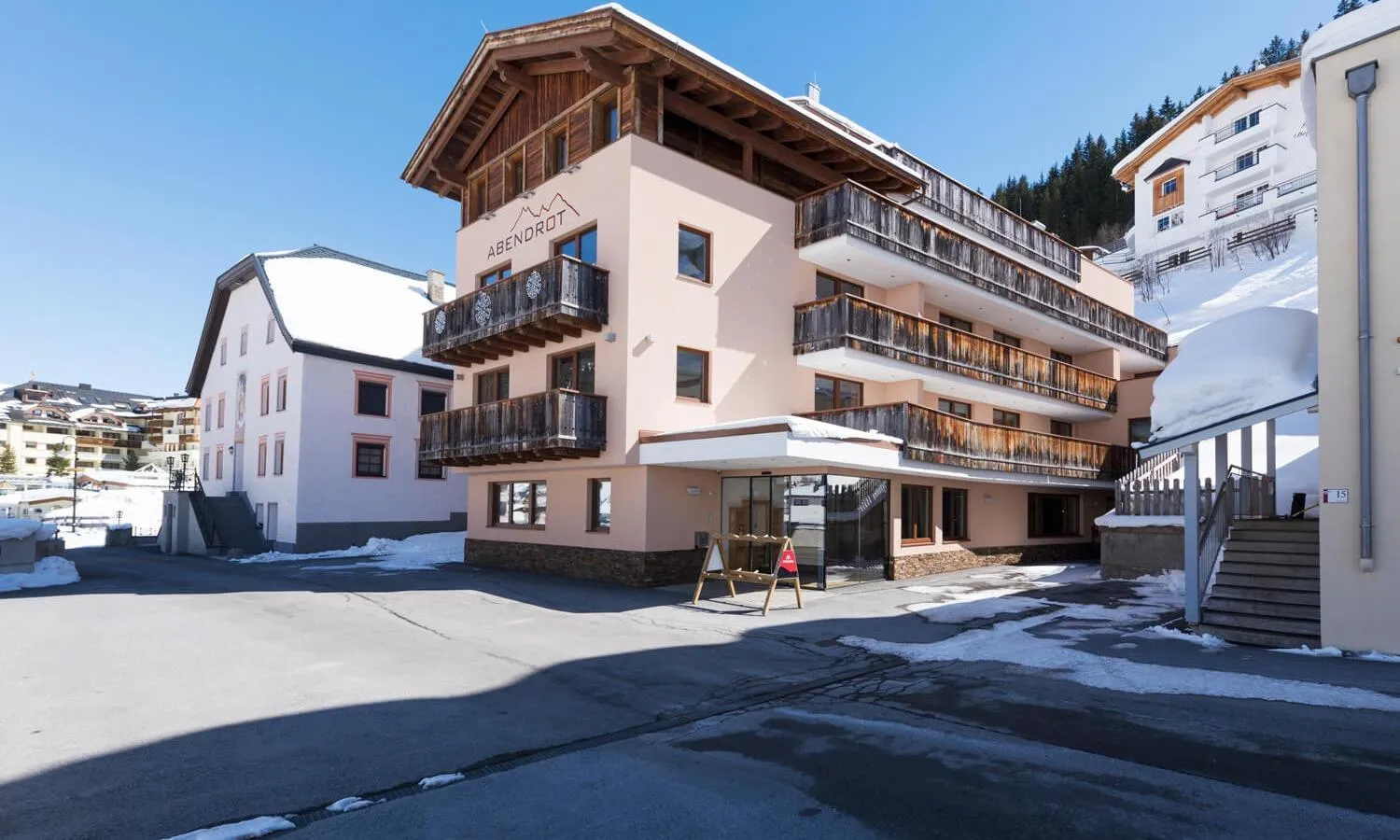 Property building in Hotel Abendrot by Alpeffect Hotels