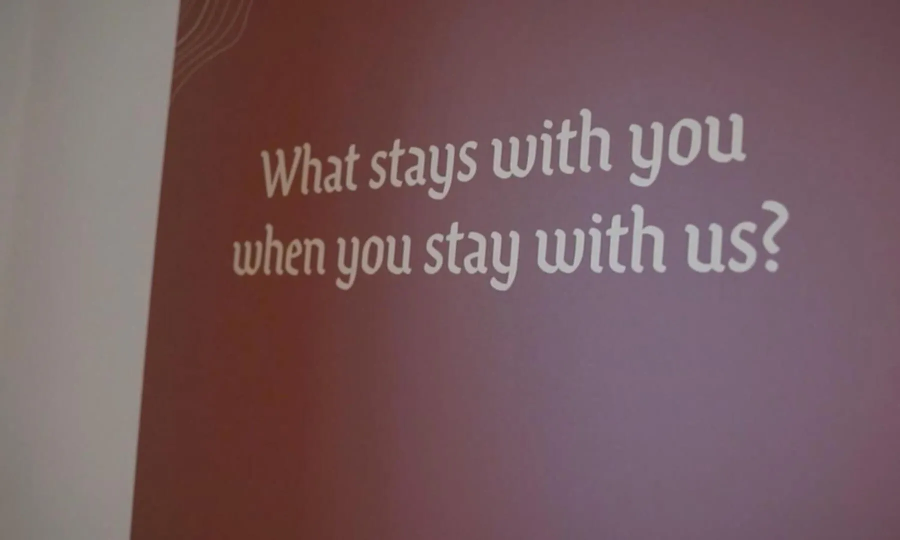 Text overlay in Hotel Abendrot by Alpeffect Hotels