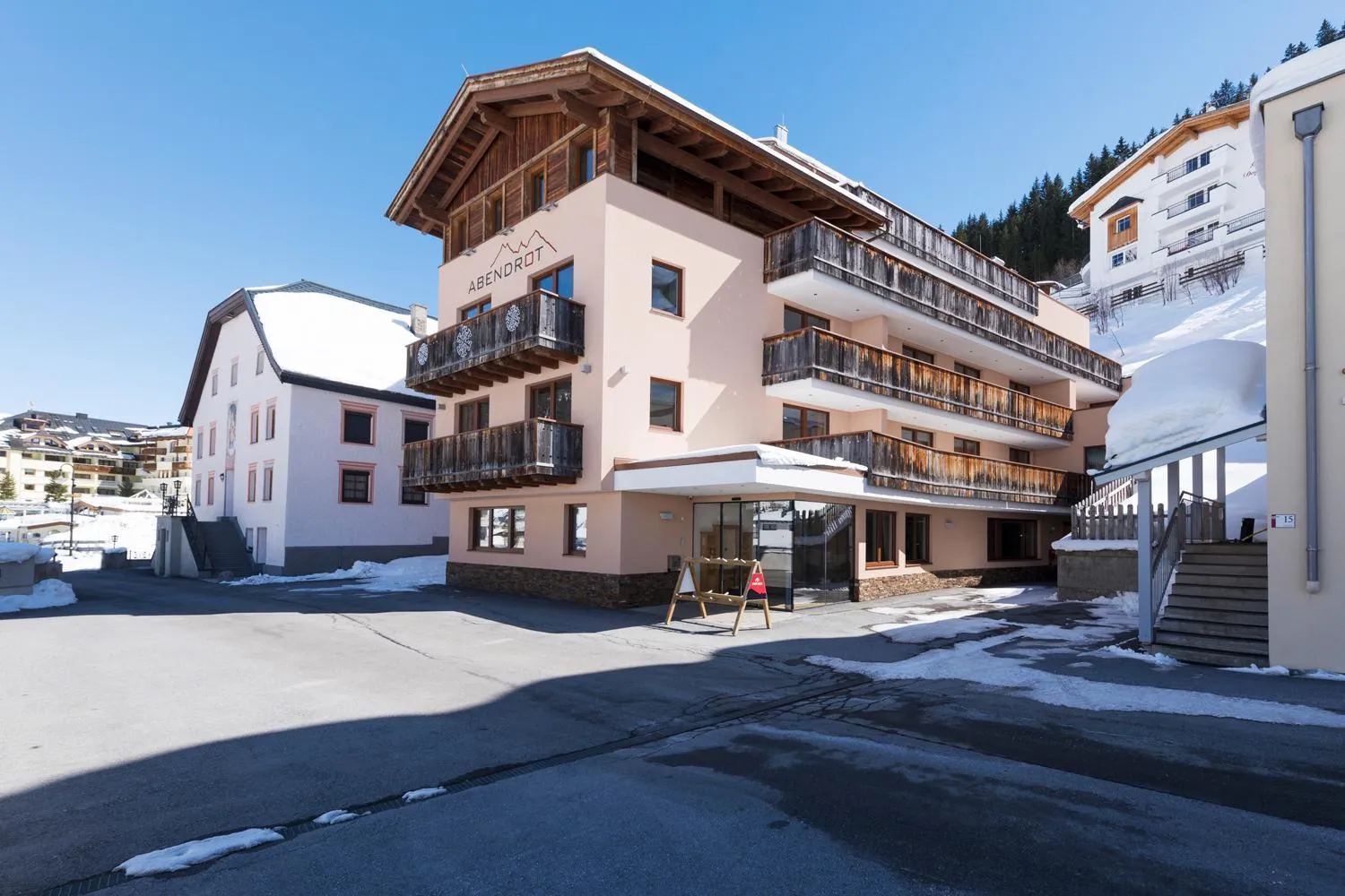 Property building in Hotel Abendrot by Alpeffect Hotels
