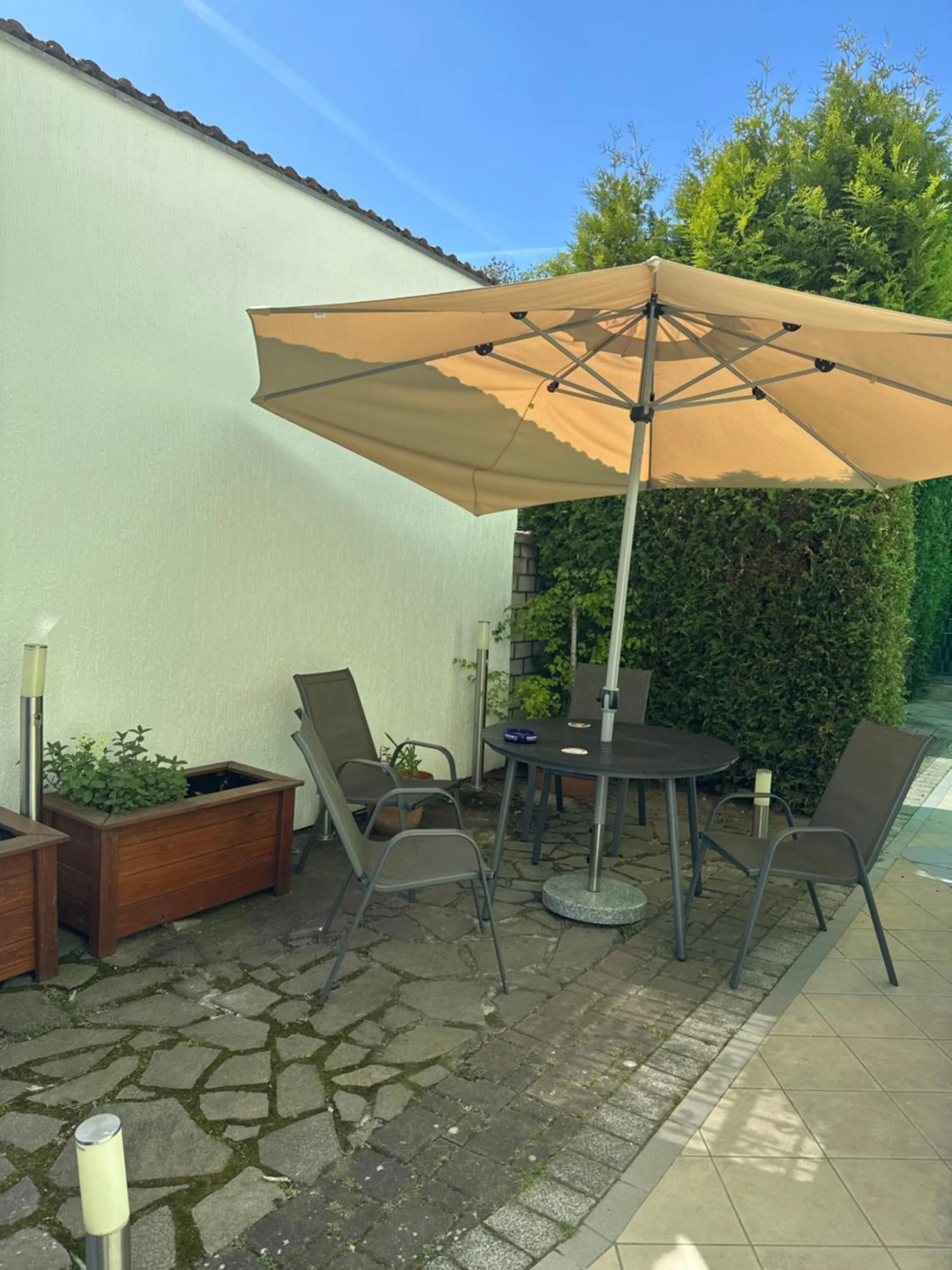 Garden view in Hotel am Schloss - Frankfurt an der Oder