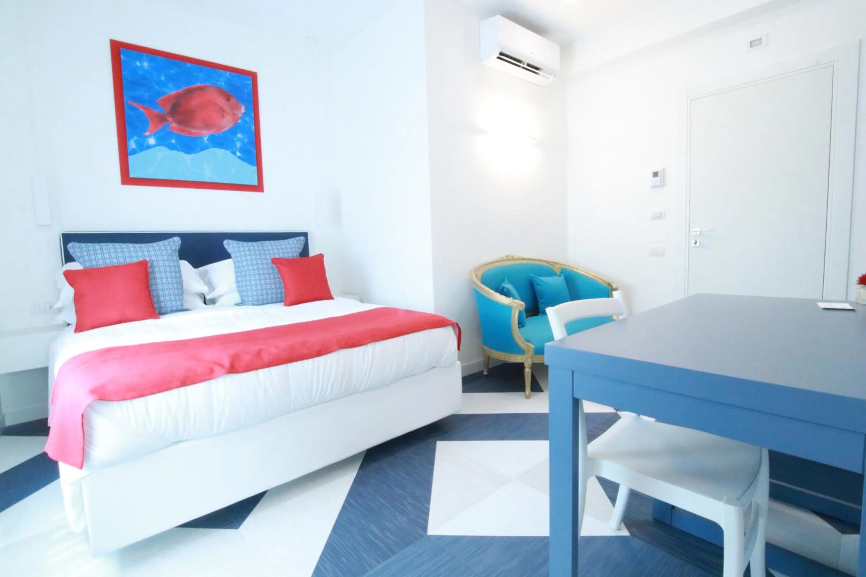 Bed in Villa Cettina Boutique Hotel