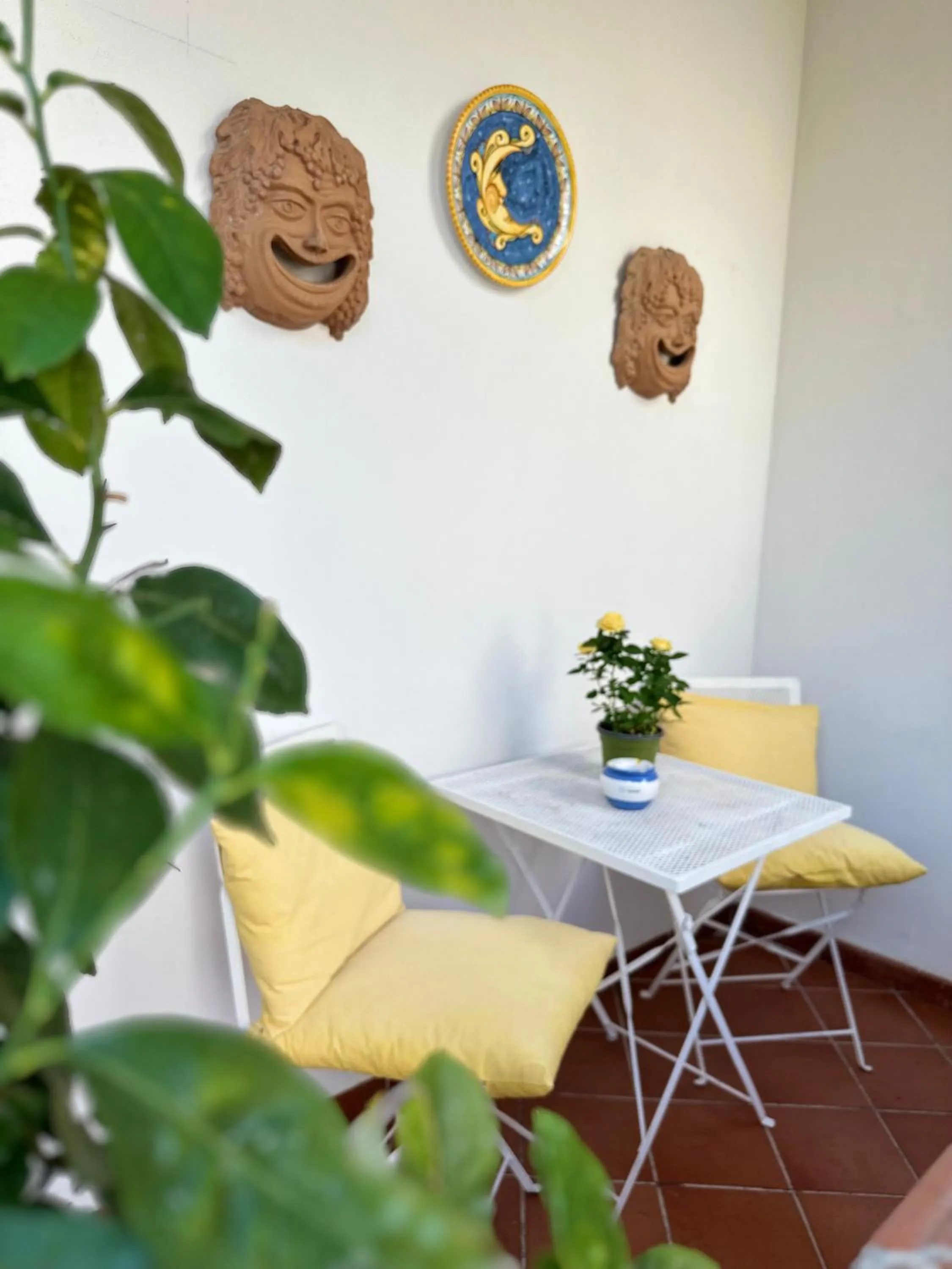 Balcony/Terrace in Villa Cettina Boutique Hotel