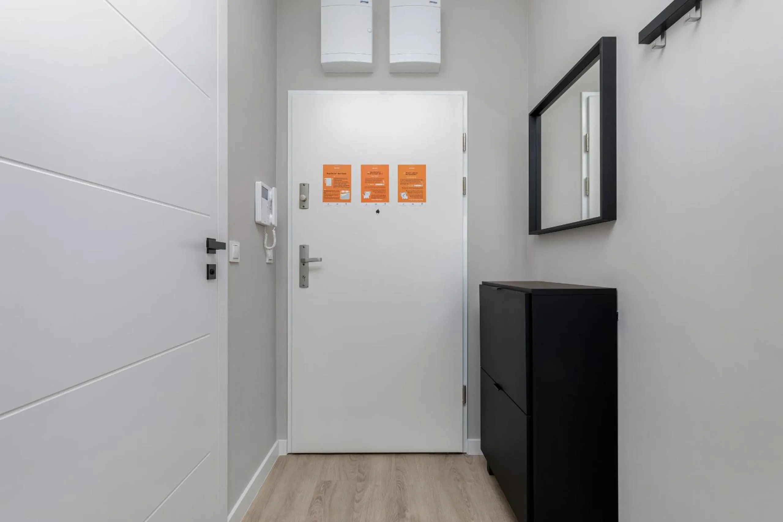 Floor plan in Modern City Center Apartments by Noclegi Renters