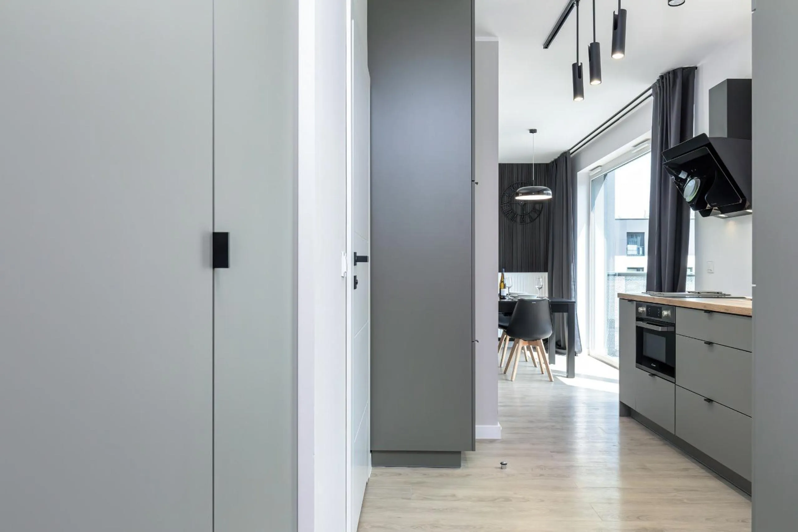 Floor plan in Modern City Center Apartments by Noclegi Renters