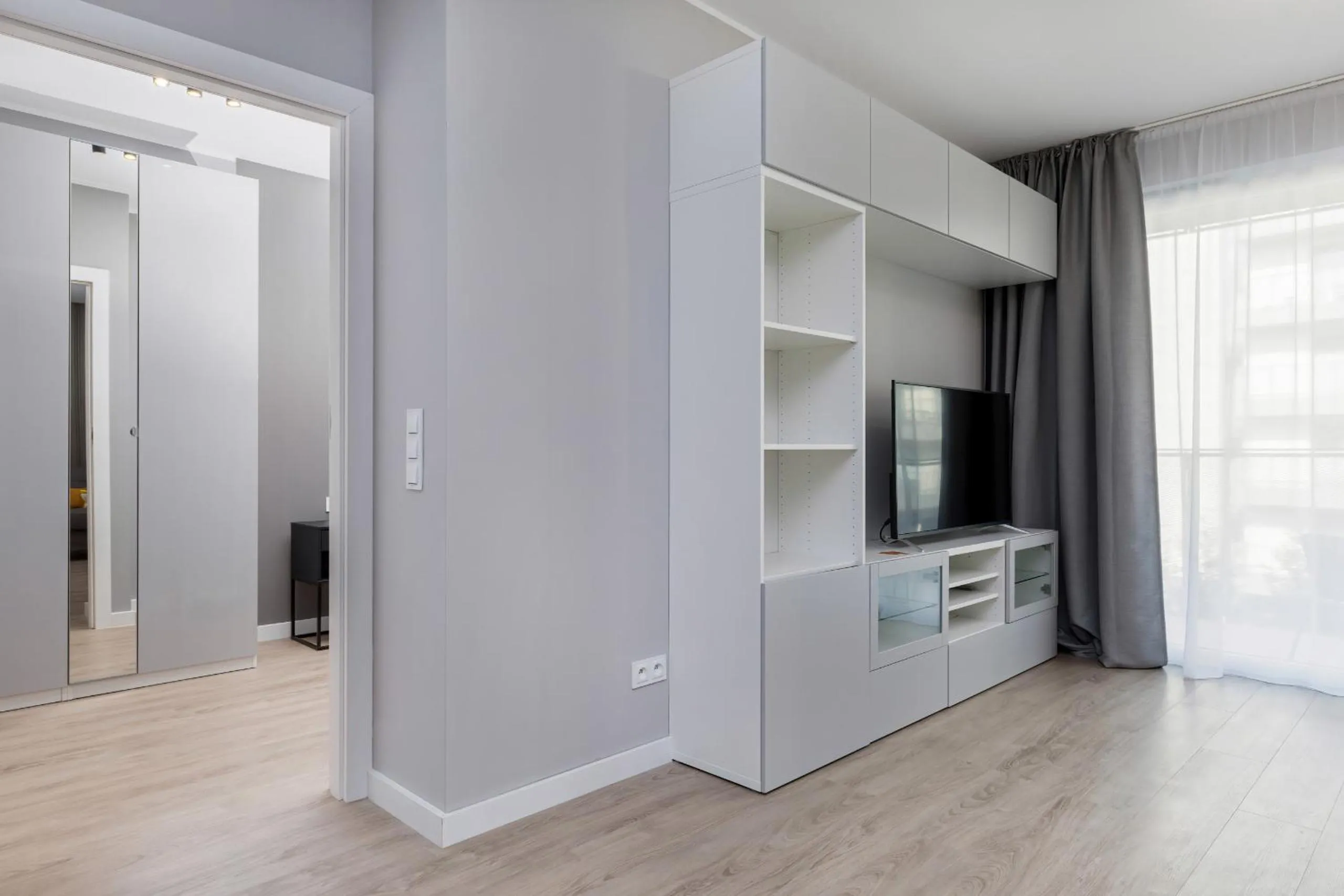 Floor plan in Modern City Center Apartments by Noclegi Renters