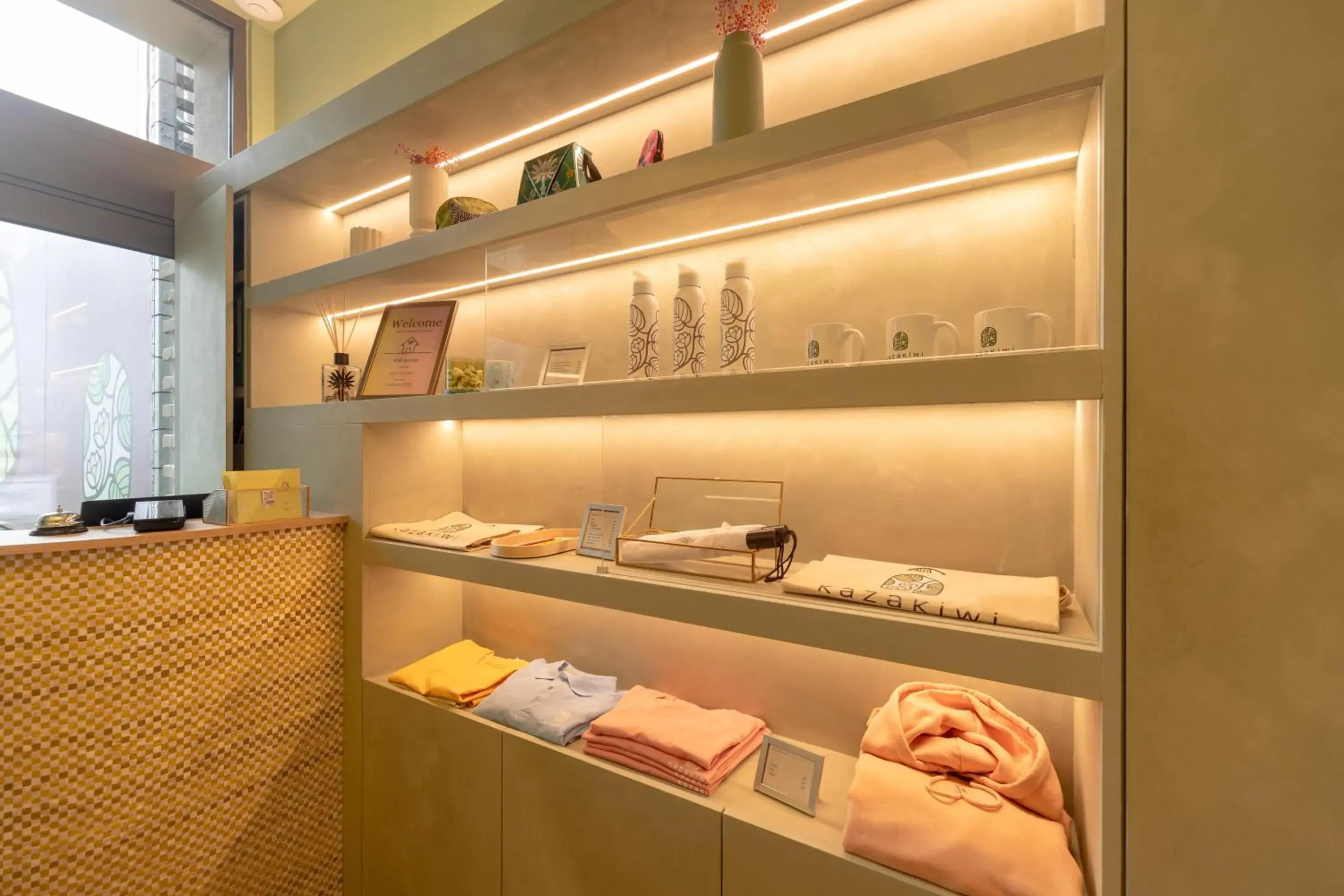 Lobby or reception in Kazakiwi Lobby or reception in Kazakiwi