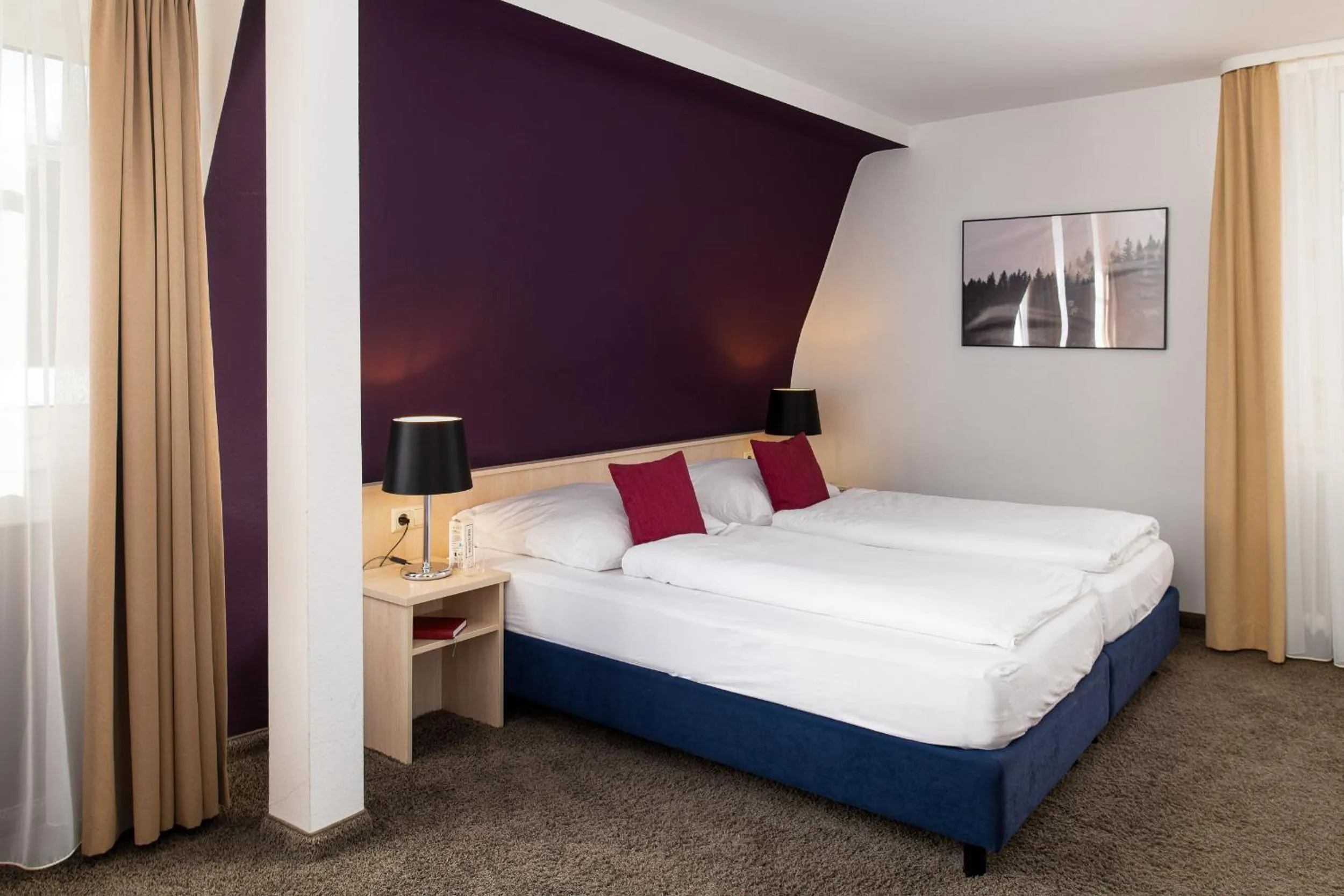 Bed in Boutique Hotel Societe