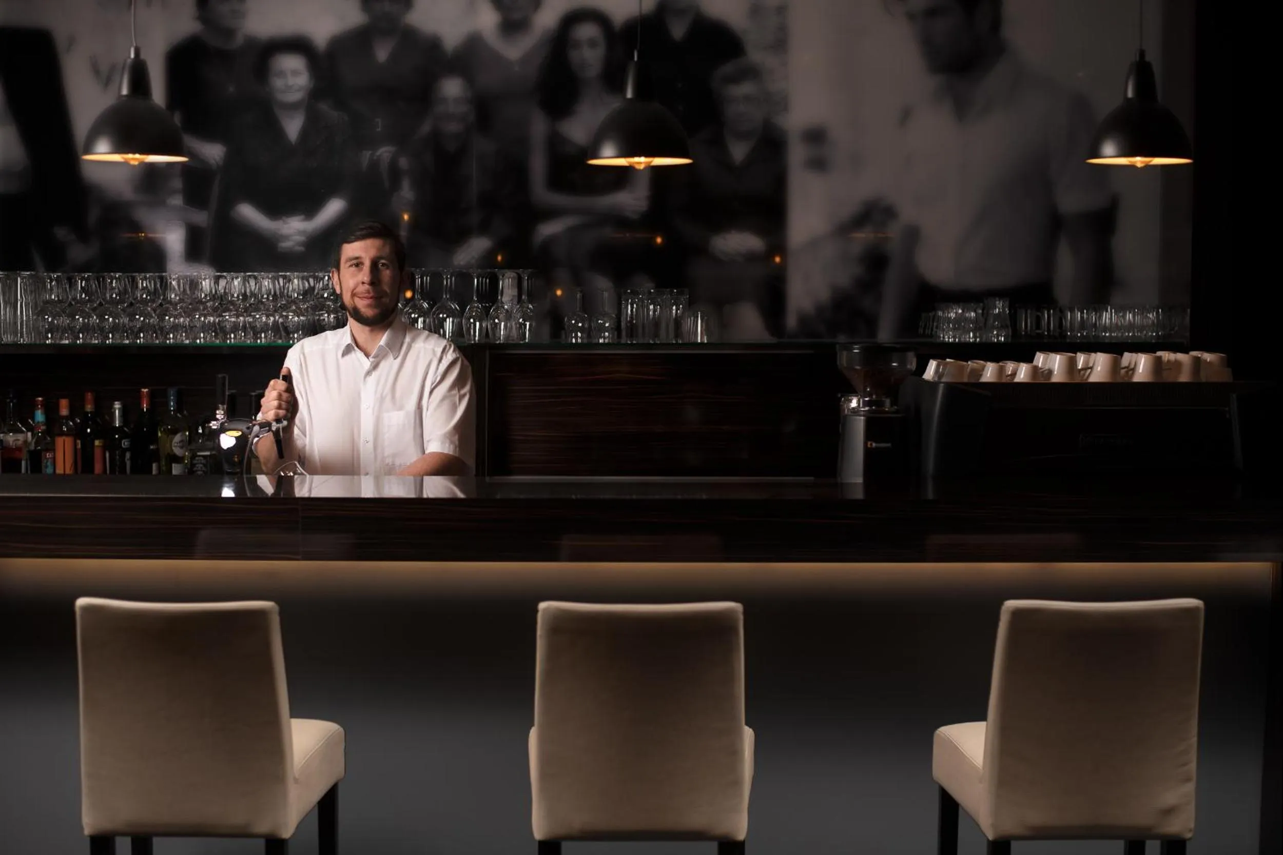 Lounge or bar in Boutique Hotel Societe