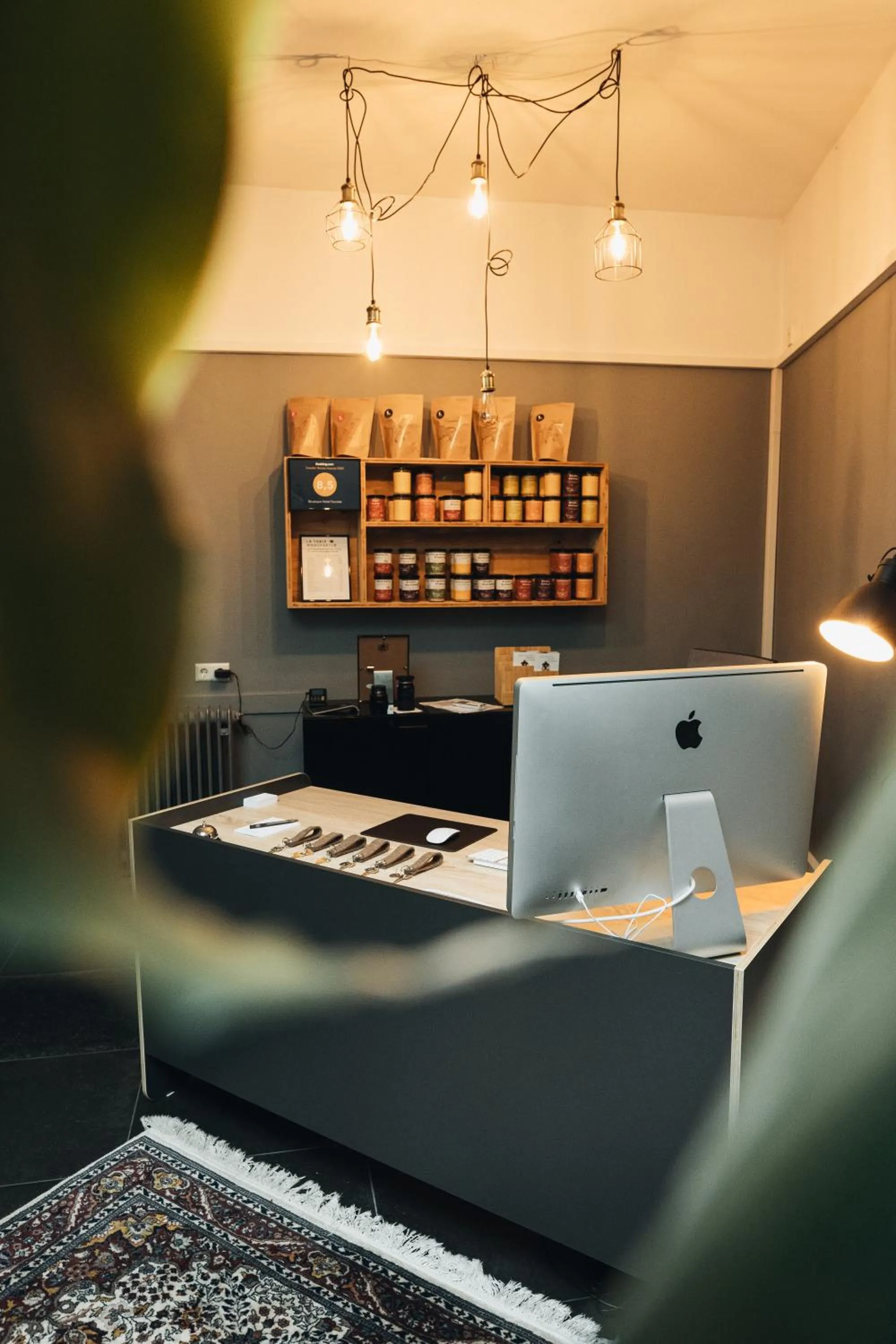 Lobby or reception in Boutique Hotel Societe