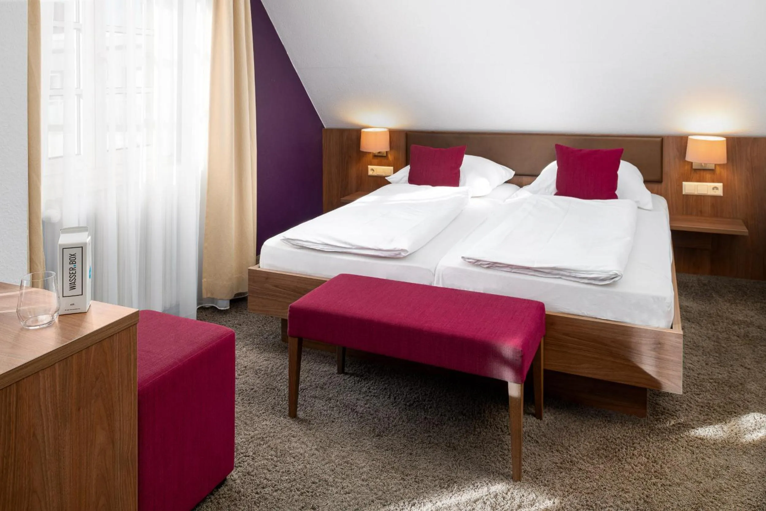 Bed in Boutique Hotel Societe