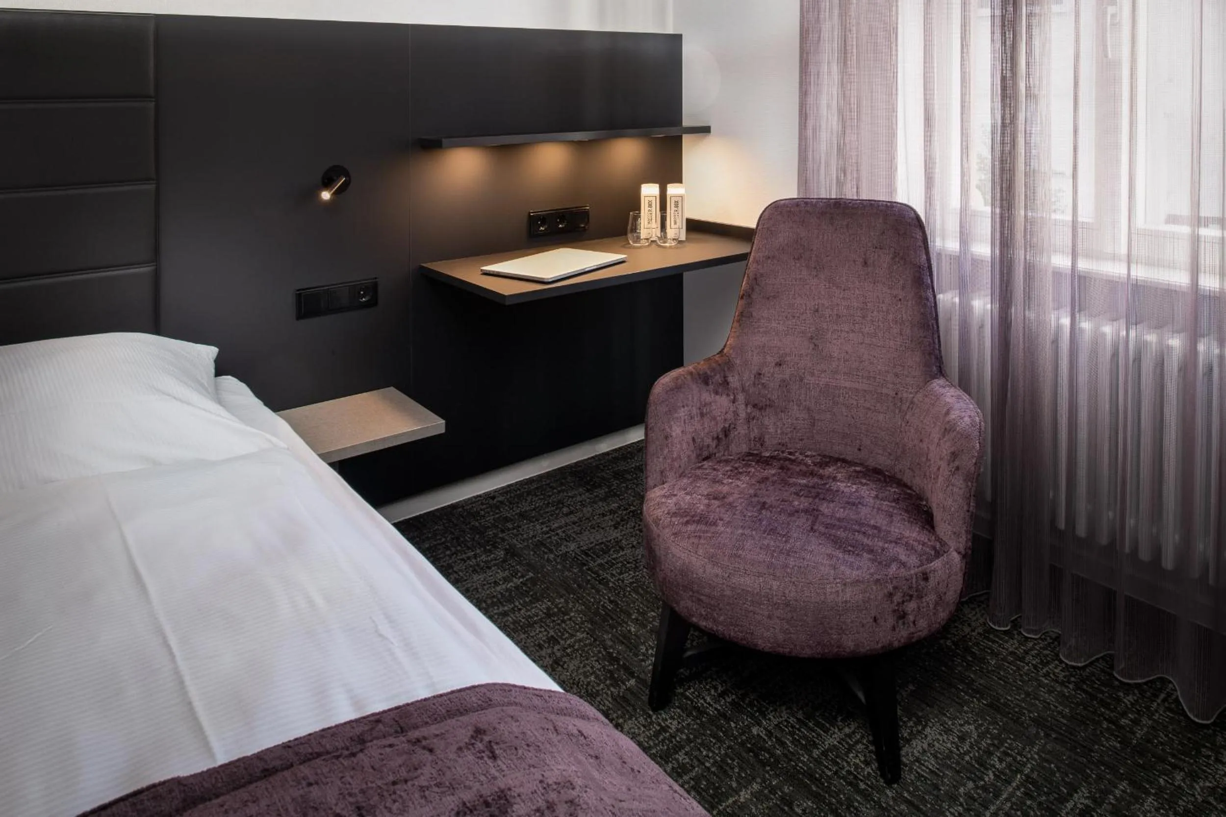 Bedroom, Bed in Boutique Hotel Societe