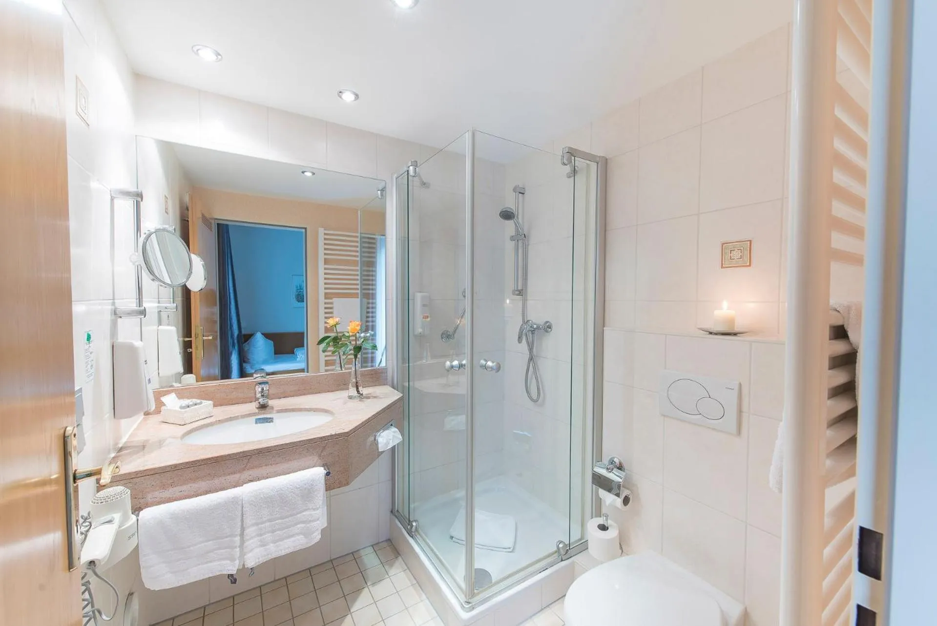 Bathroom in Hotel-Restaurant Birkenhof