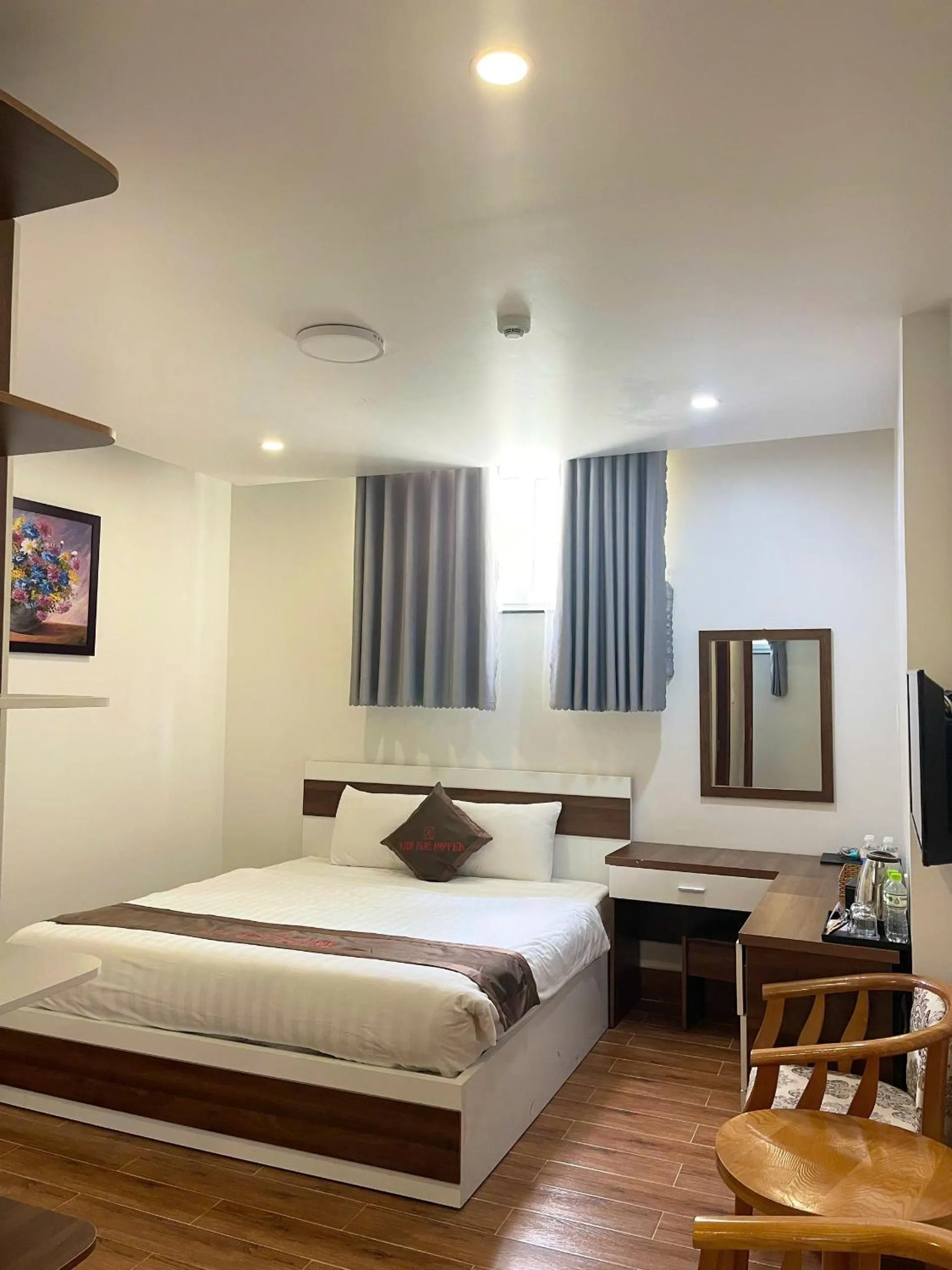 Bed in Anh Duc Hotel Da Lat