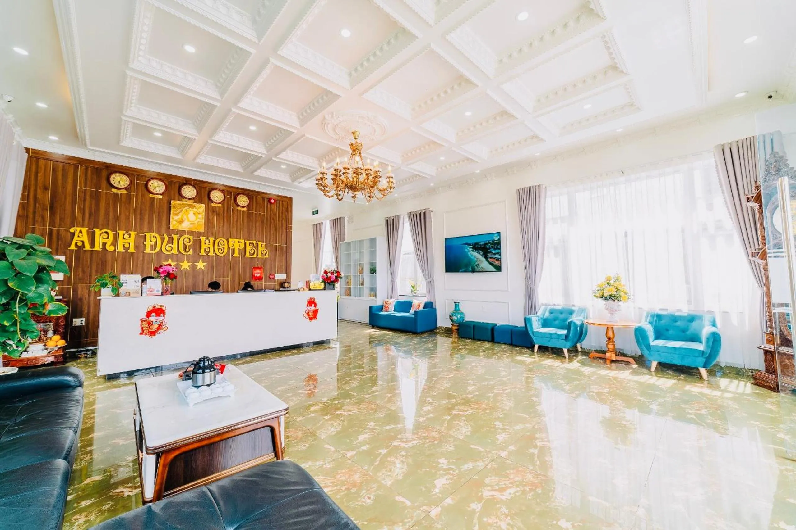 Lobby or reception in Anh Duc Hotel Da Lat