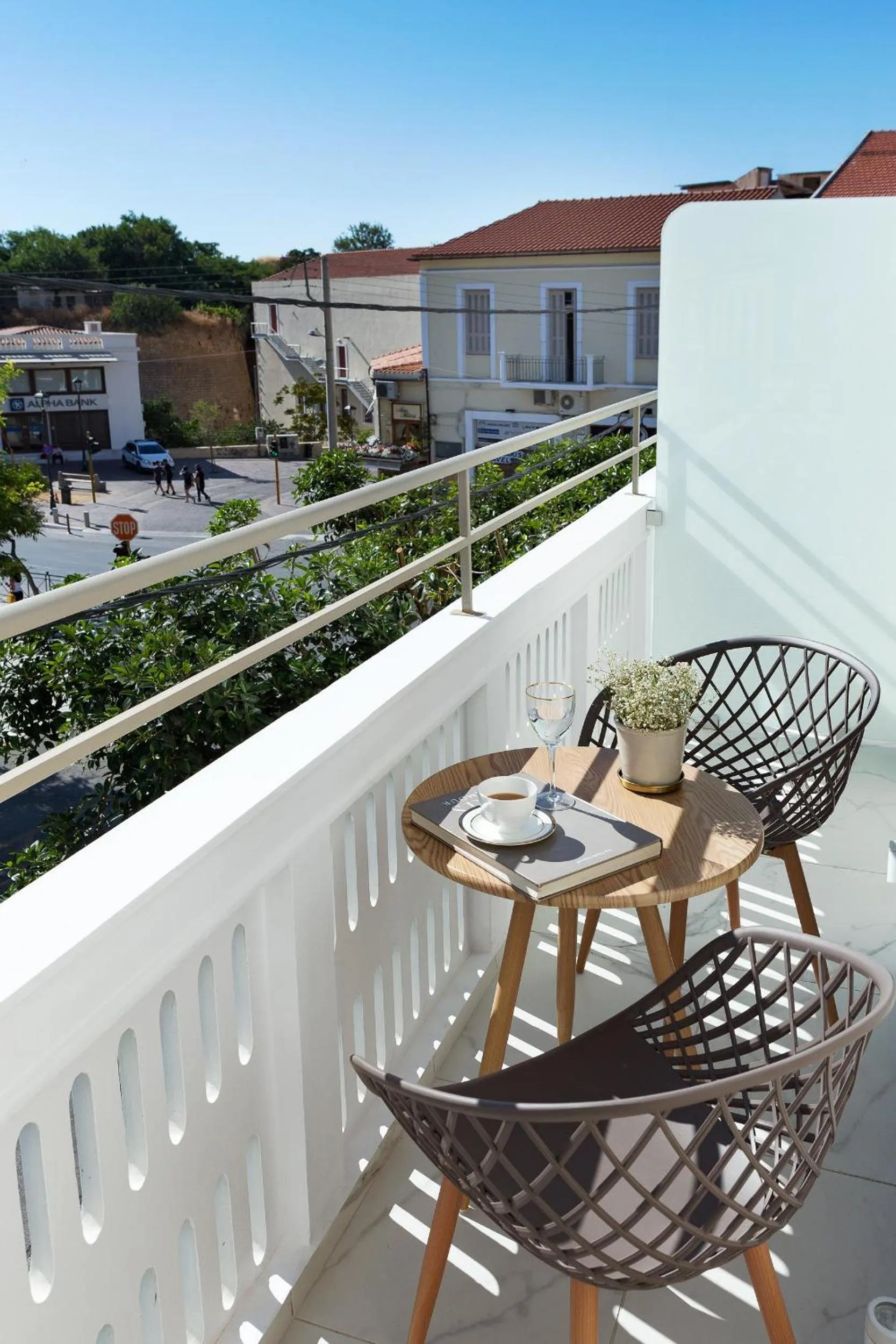 Balcony/Terrace in Mirabile Luxury Suites