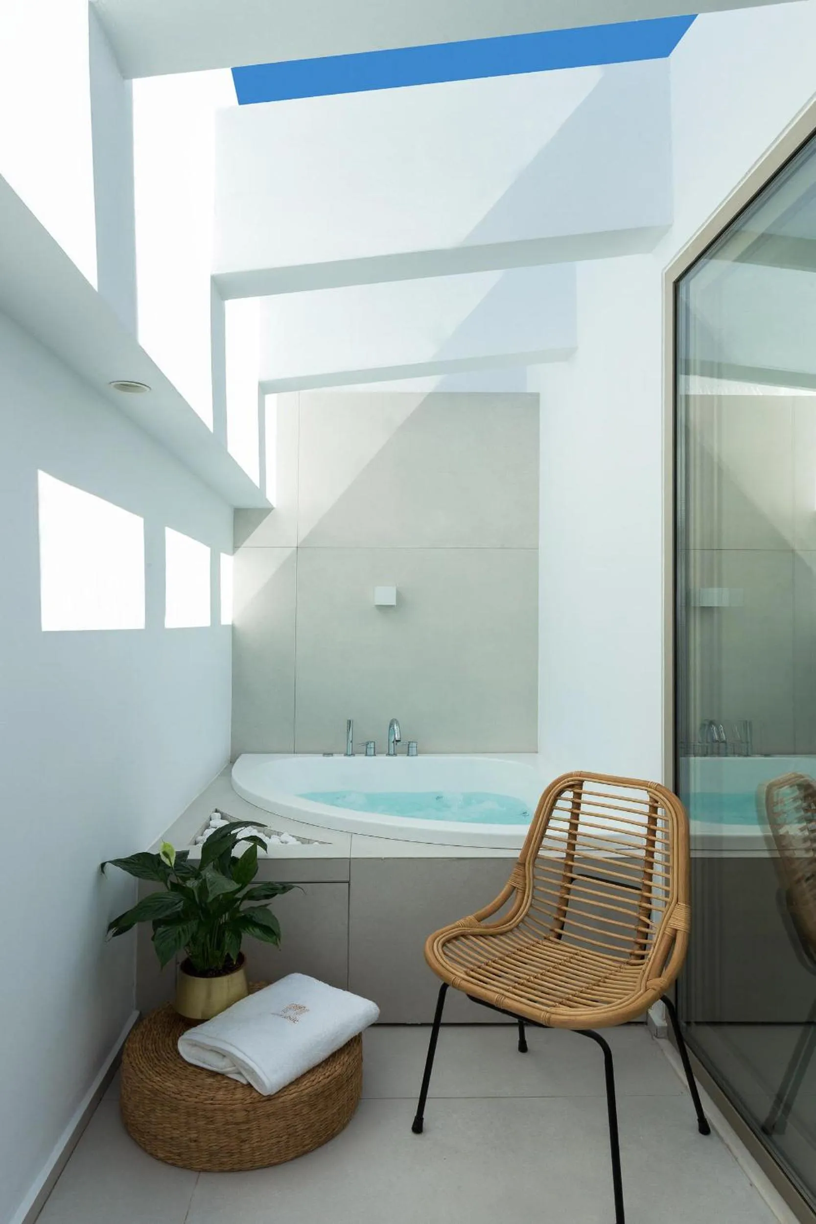 Bathroom in Mirabile Luxury Suites