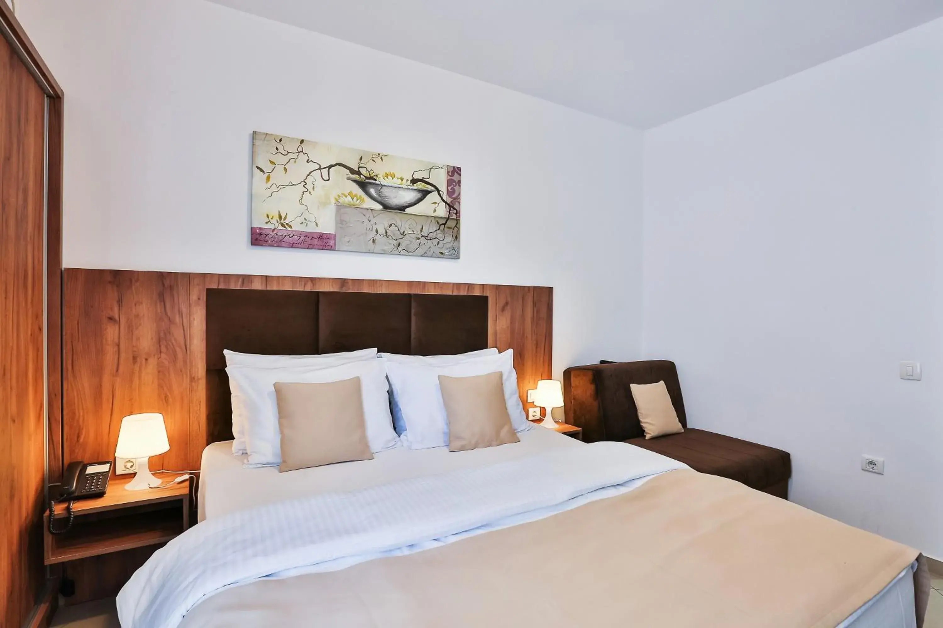 Bedroom, Bed in Hotel La mer Bedroom, Bed in Hotel La mer