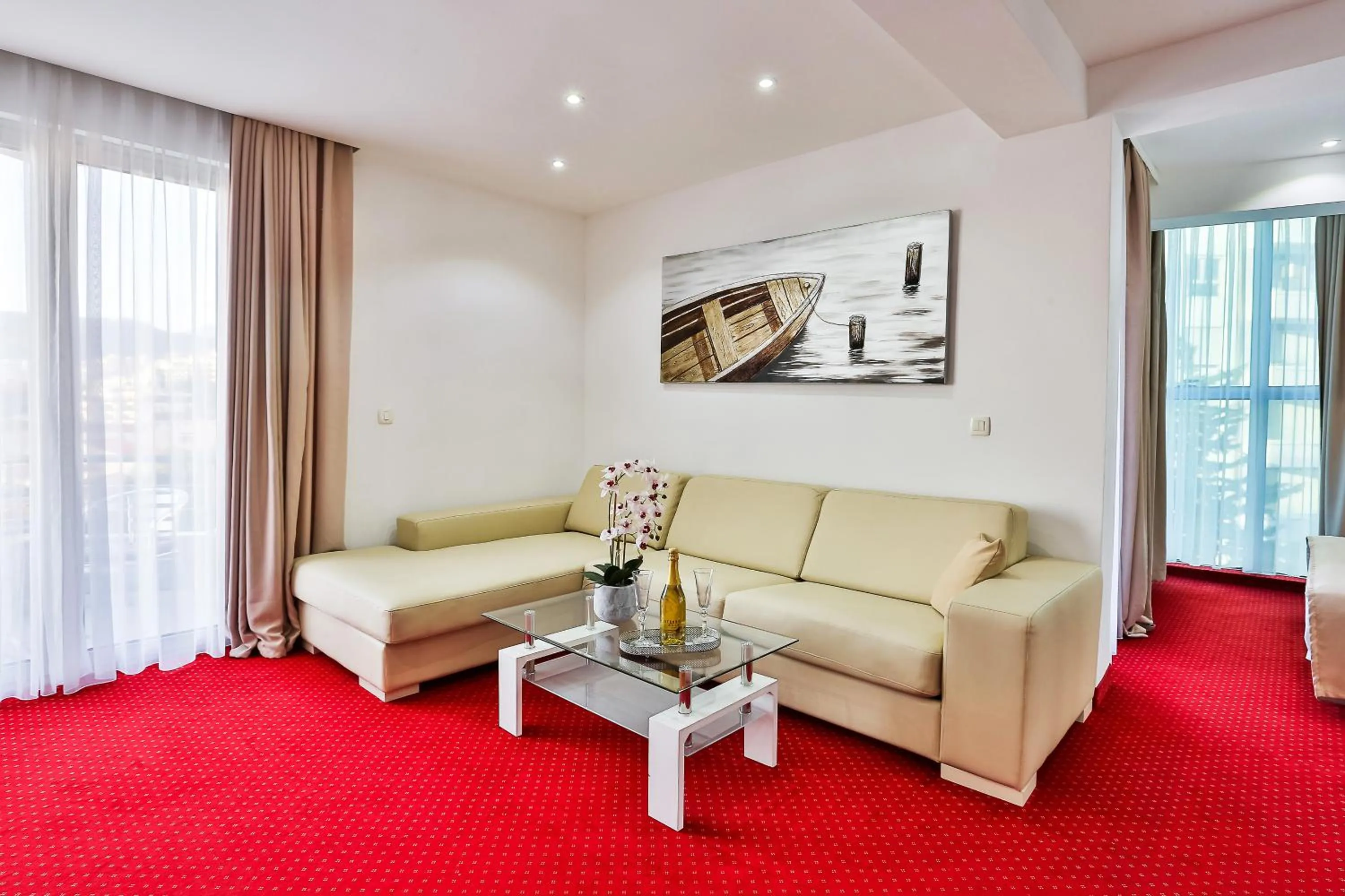 Living room in Hotel La mer