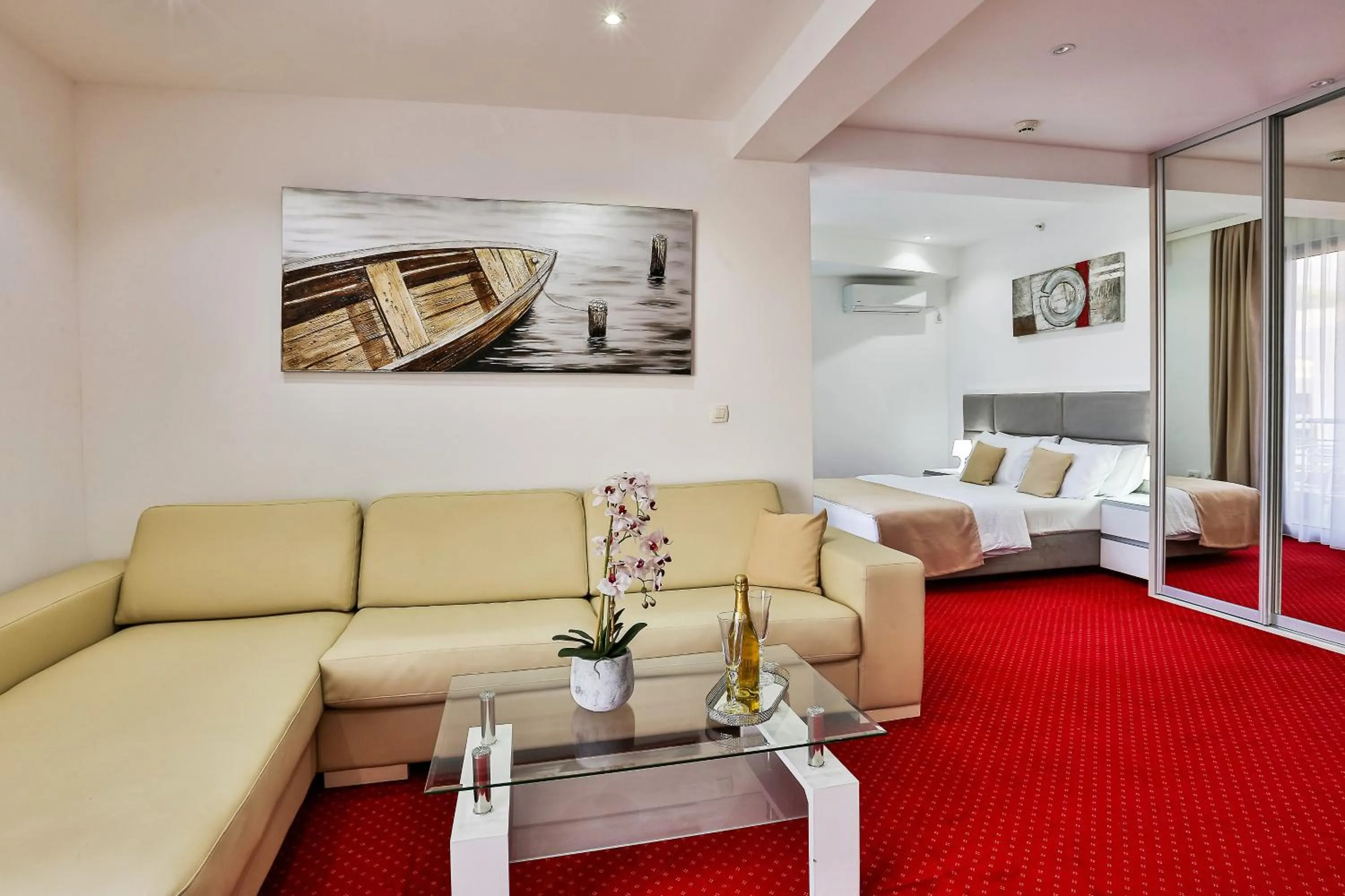 Living room in Hotel La mer