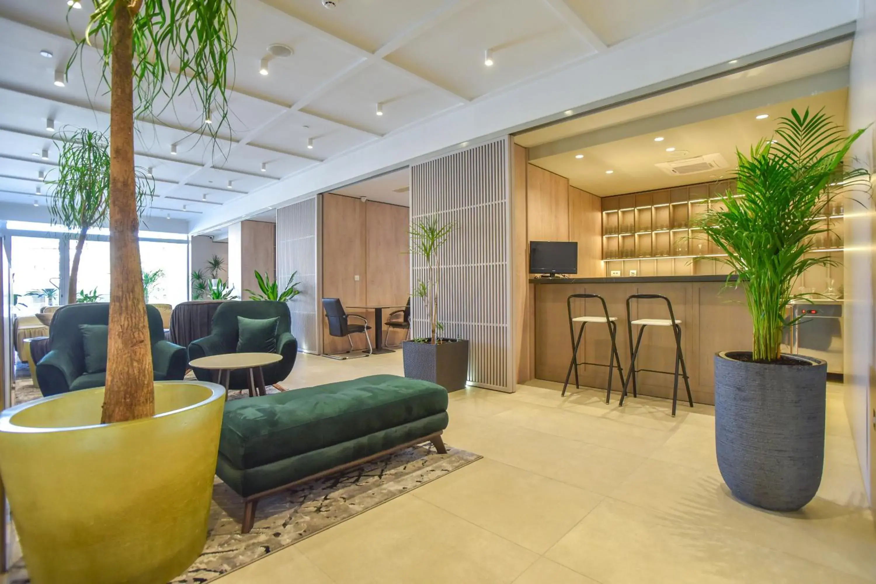 Lobby or reception in Hotel La mer Lobby or reception in Hotel La mer