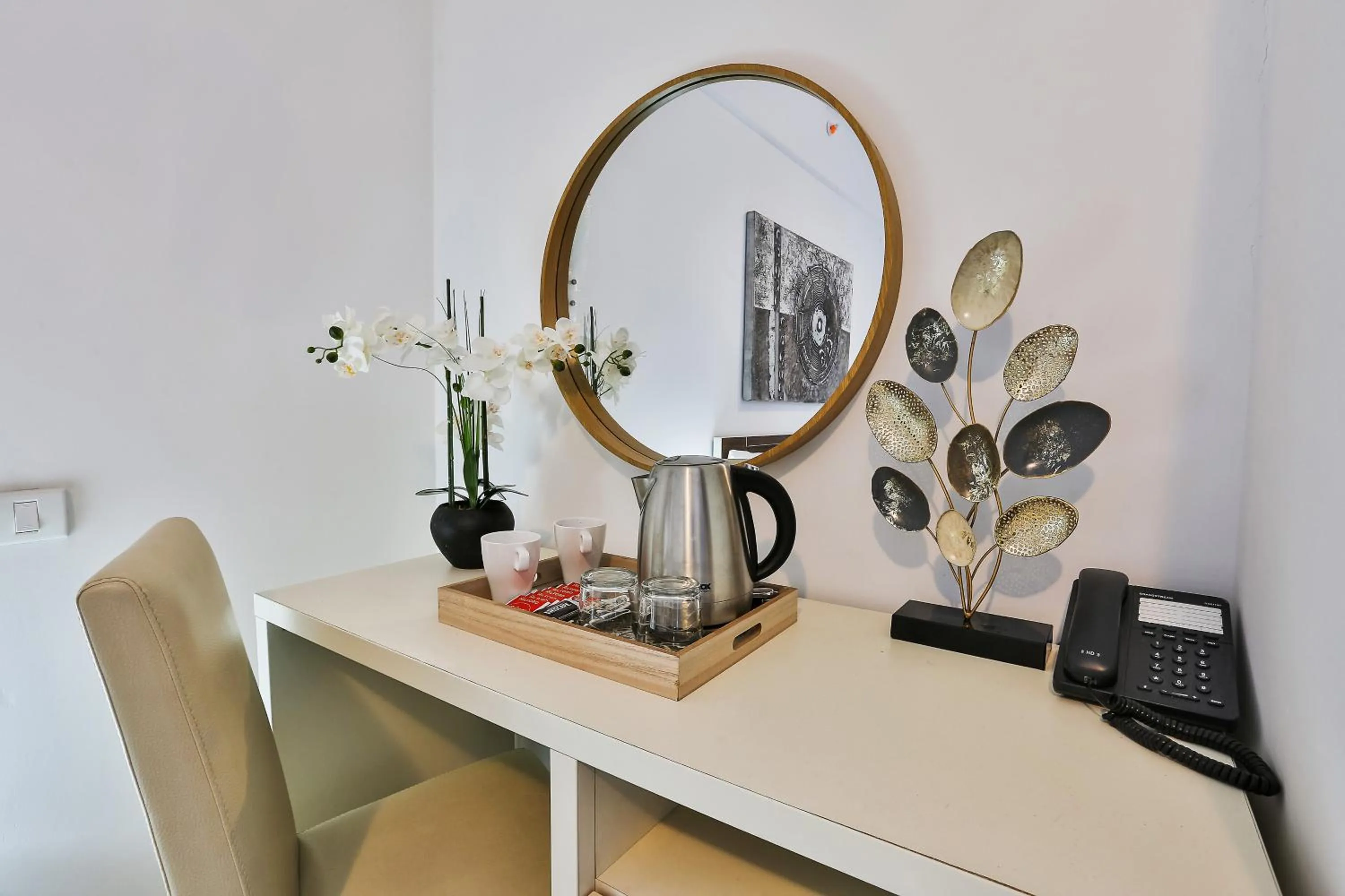 Decorative detail in Hotel La mer