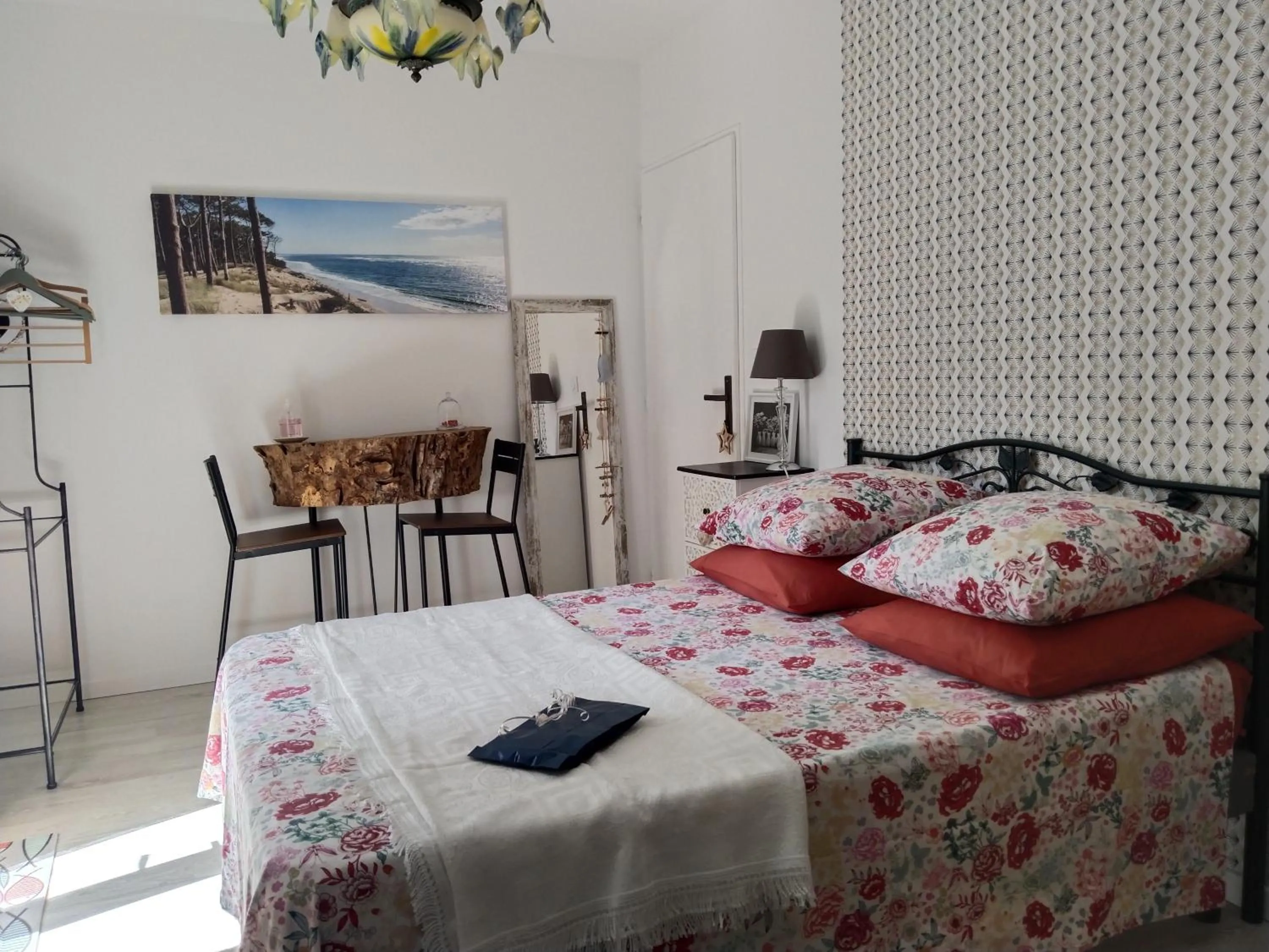 Bed in Chambre d'hôte Margot'te