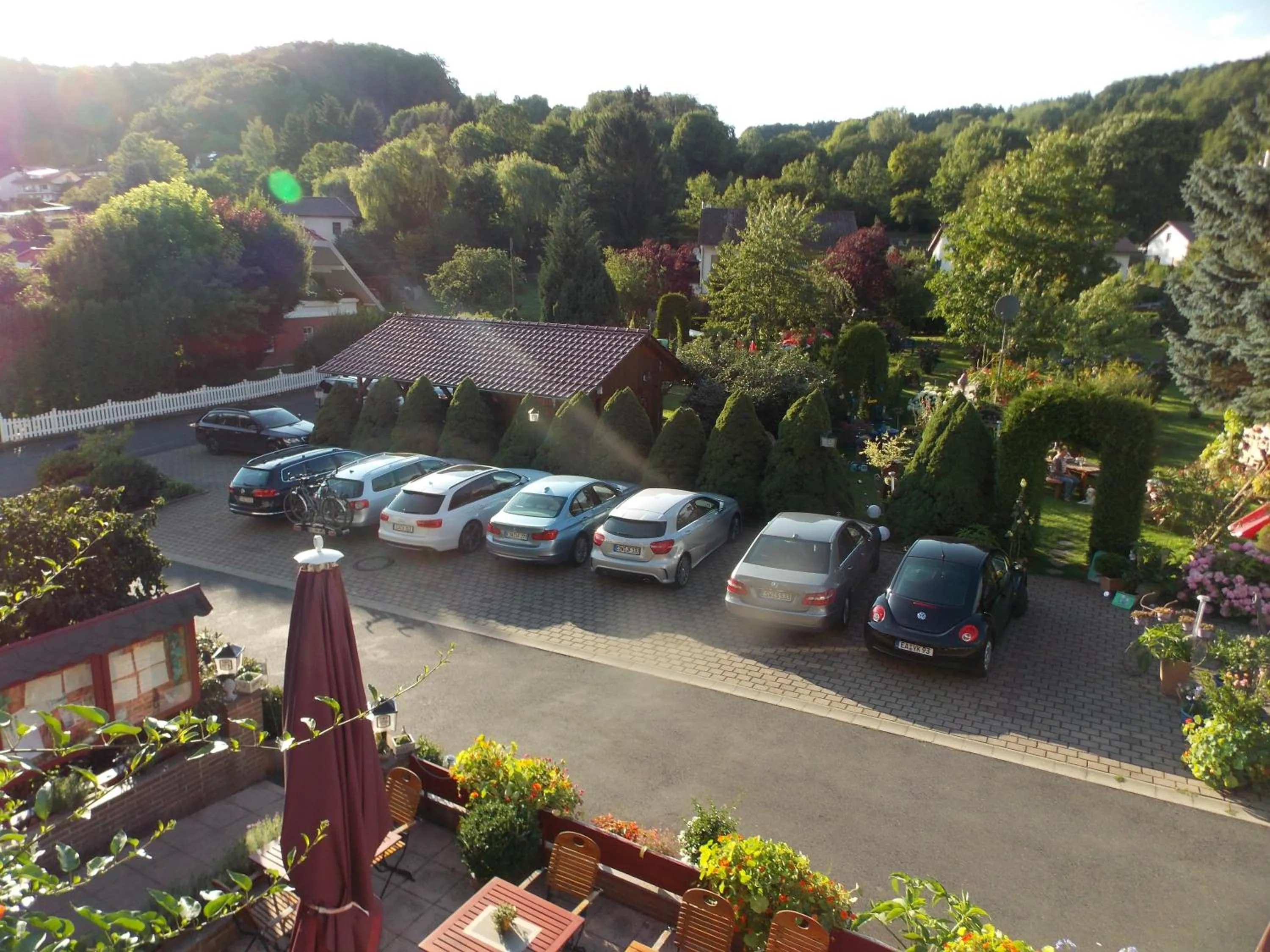 View (from property/room) in Landhotel Fasanenhof