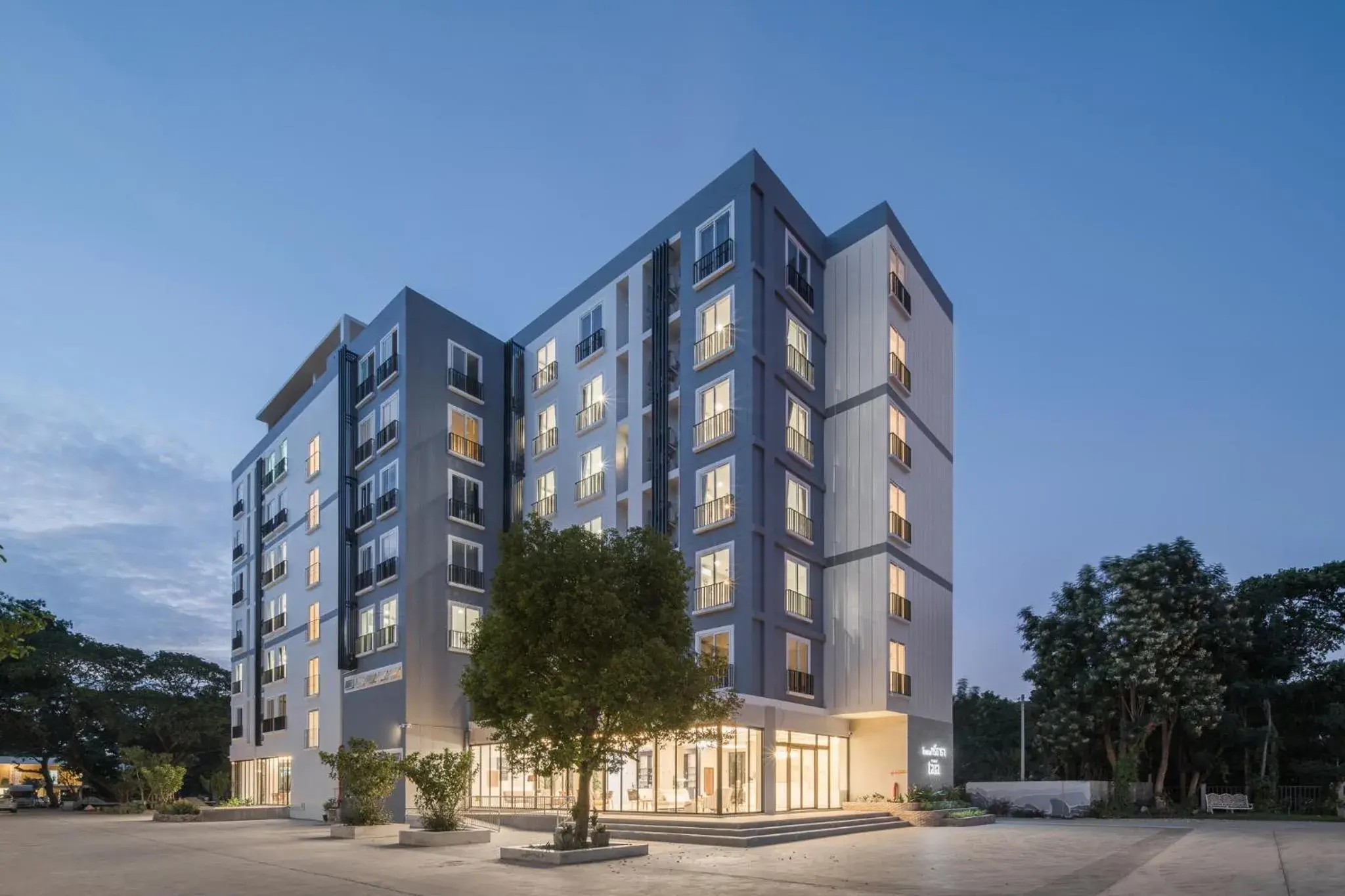 Facade/entrance in Tree Tara hotel Facade/entrance in Tree Tara hotel