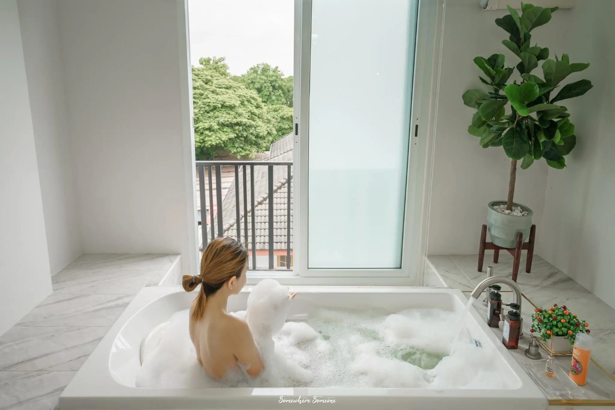 Bedroom in Tree Tara hotel