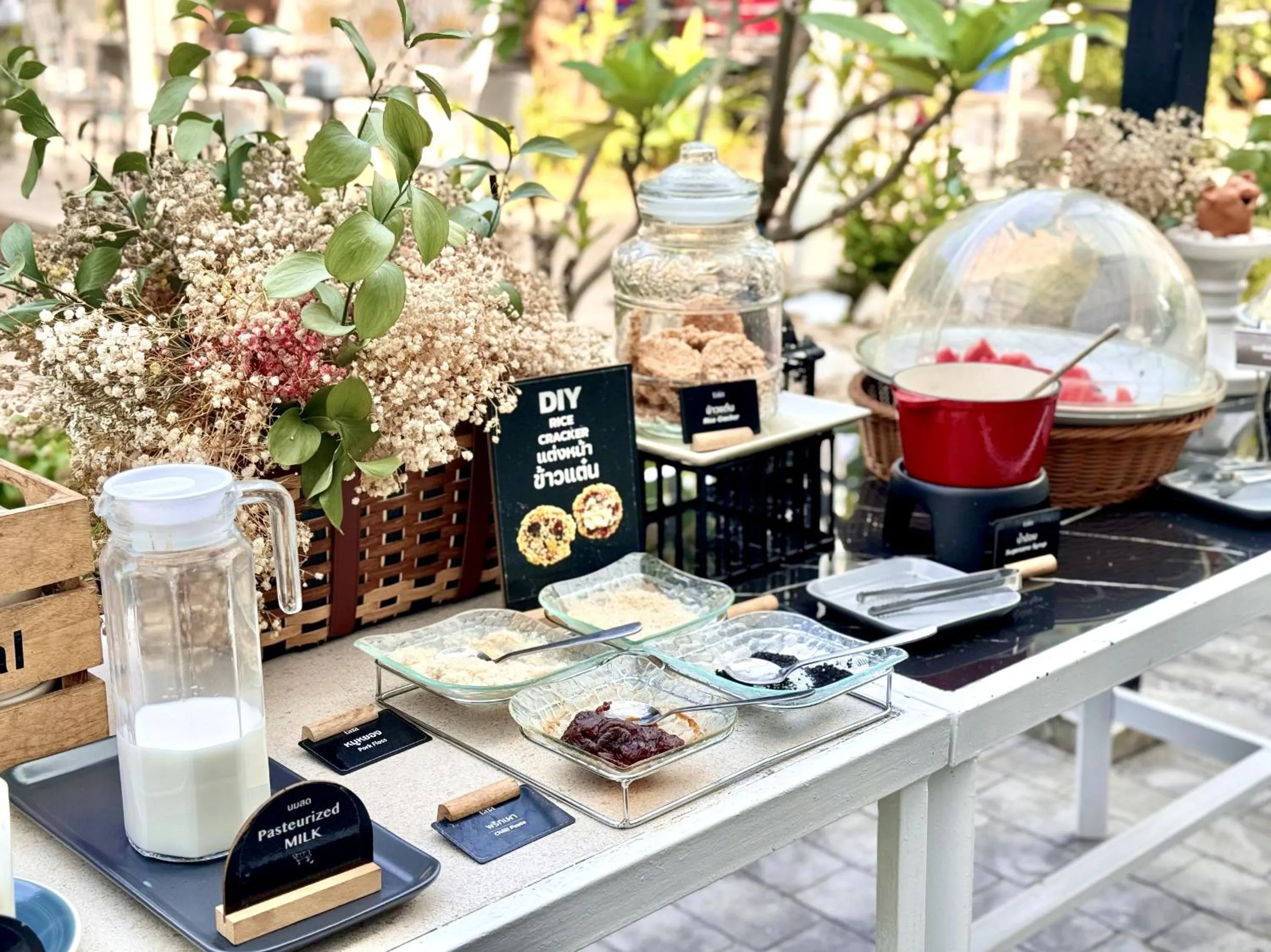 Breakfast in Tree Tara hotel