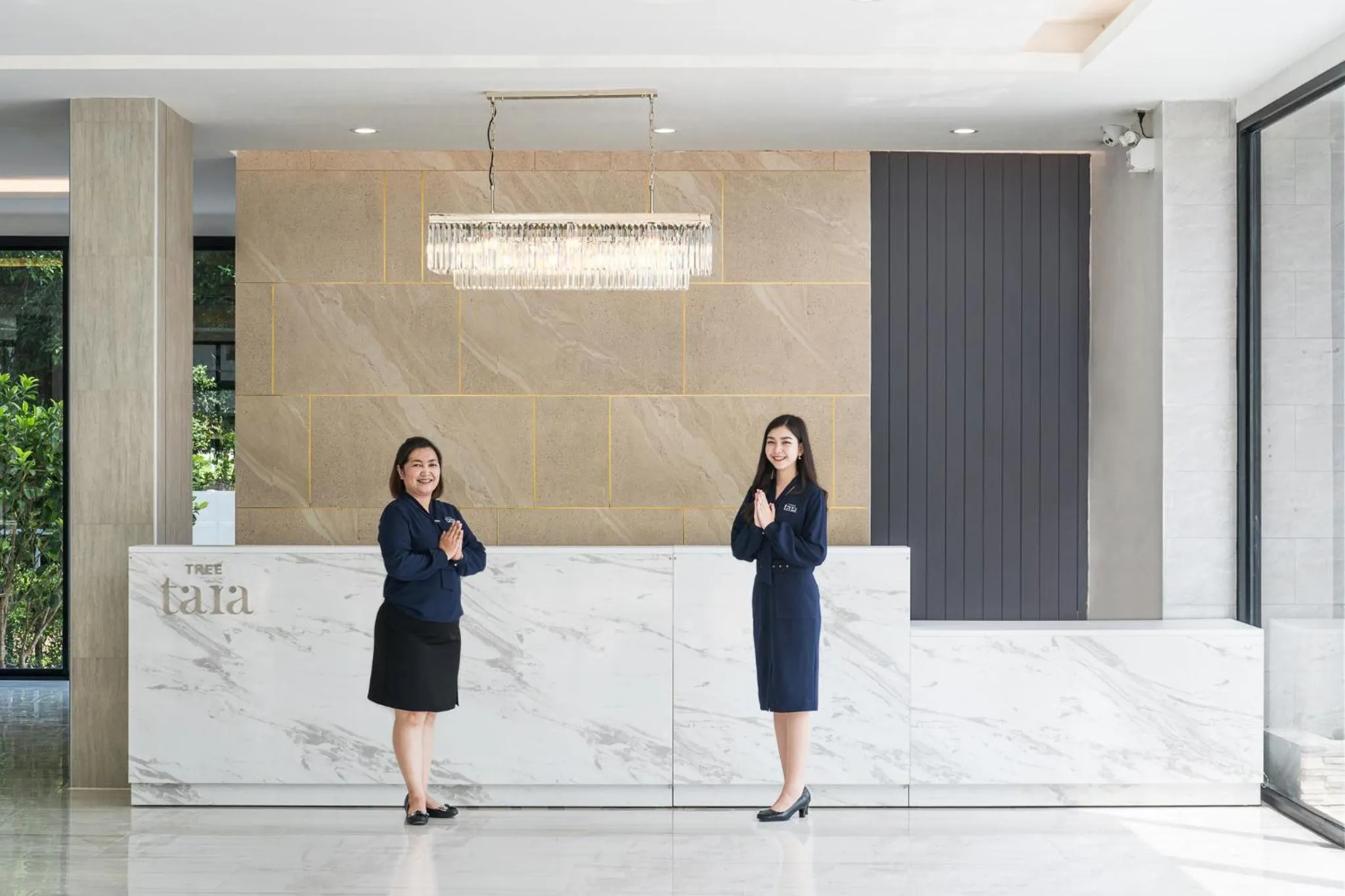 Lobby or reception in Tree Tara hotel