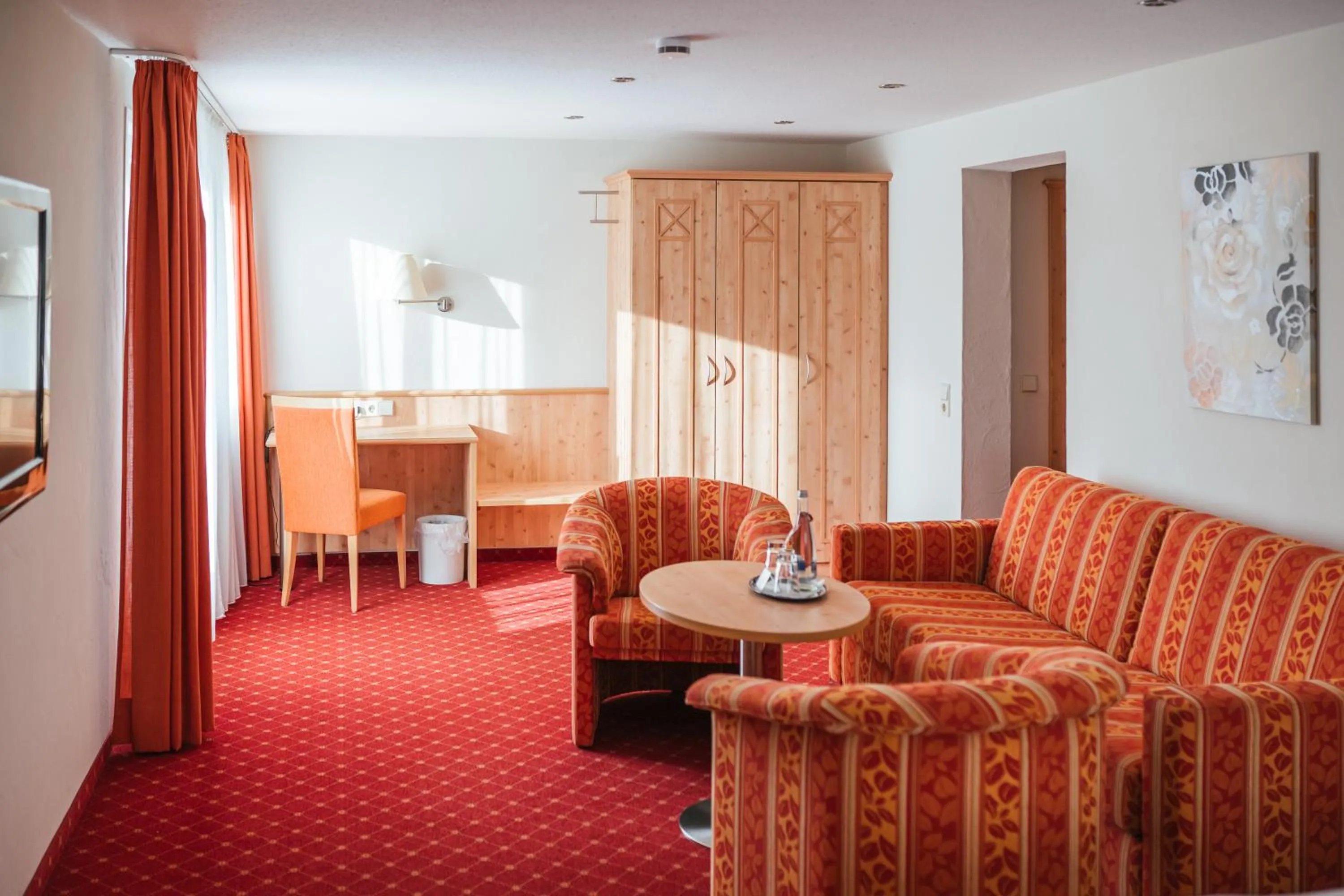 Living room in Hotel Waldeck mit Restaurant "Florian'S"