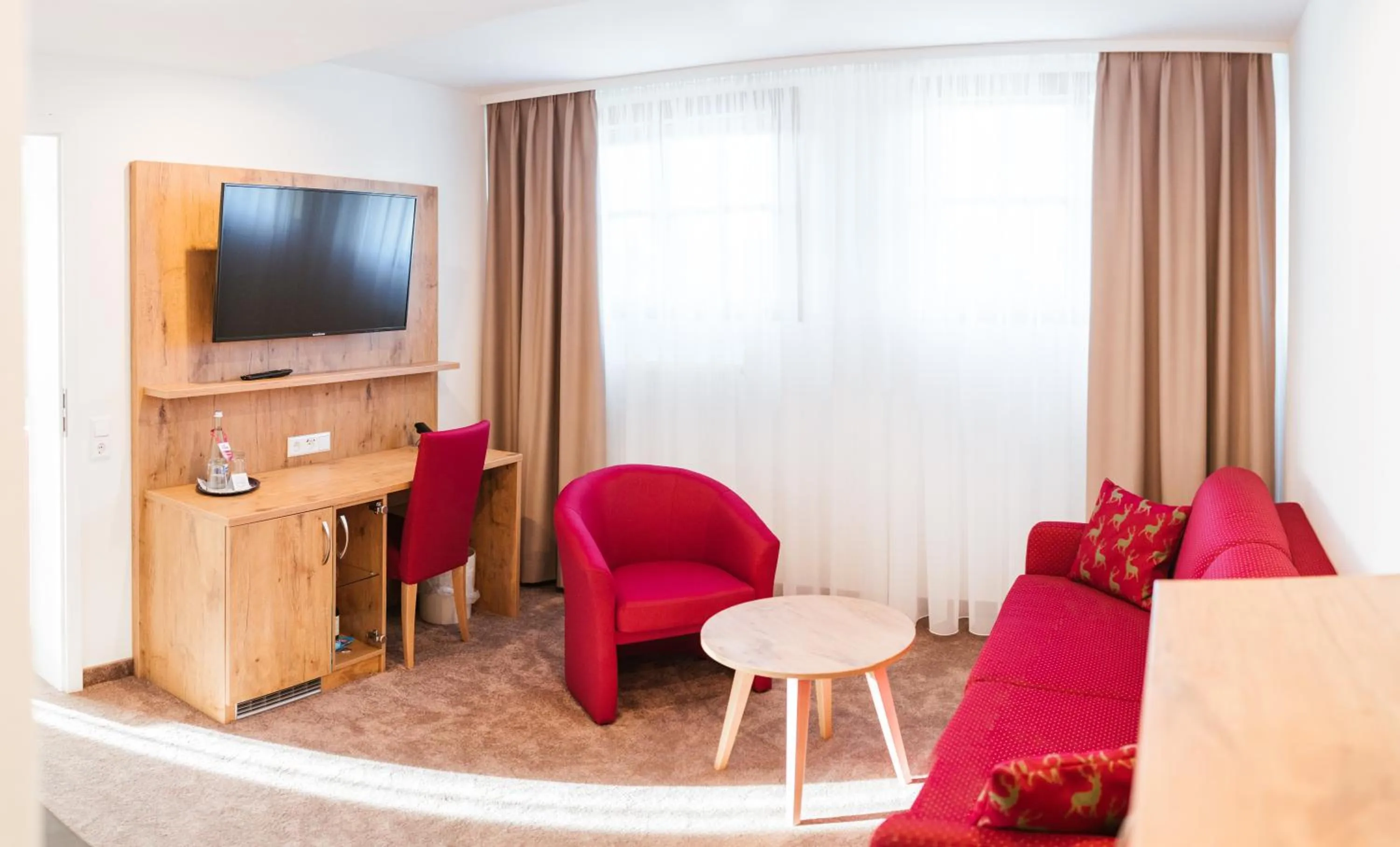 Seating area in Hotel Waldeck mit Restaurant "Florian'S"