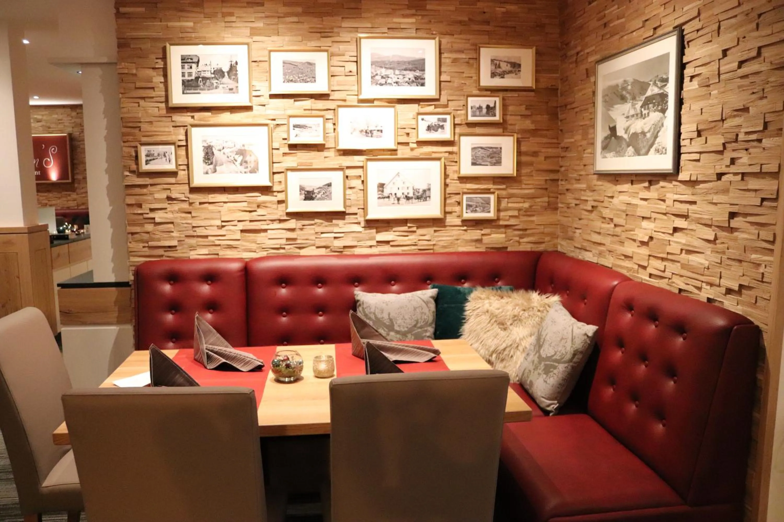 Decorative detail in Hotel Waldeck mit Restaurant "Florian'S"