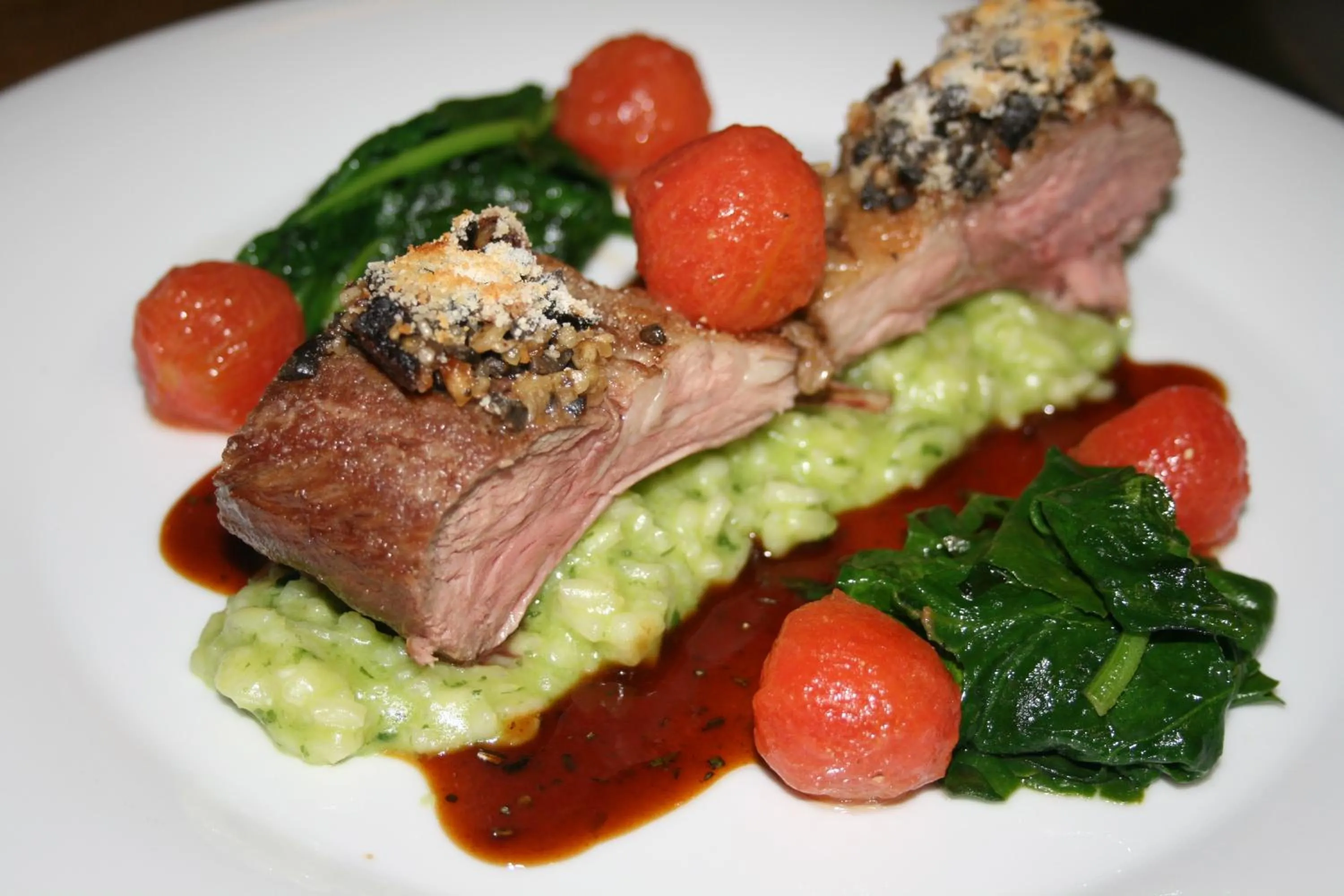 Food close-up in Hotel Waldeck mit Restaurant "Florian'S"