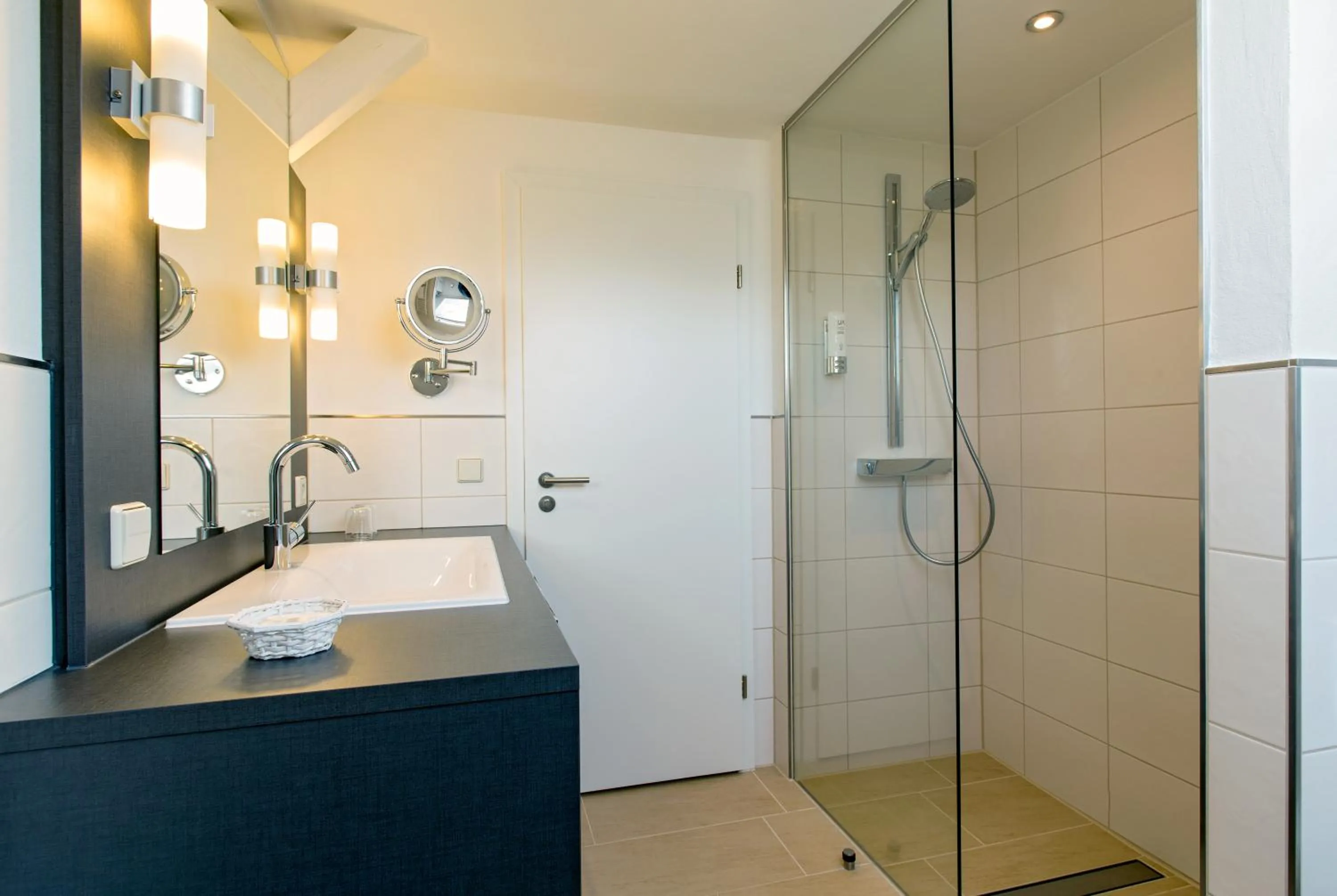 Bathroom in Hotel Waldeck mit Restaurant "Florian'S"