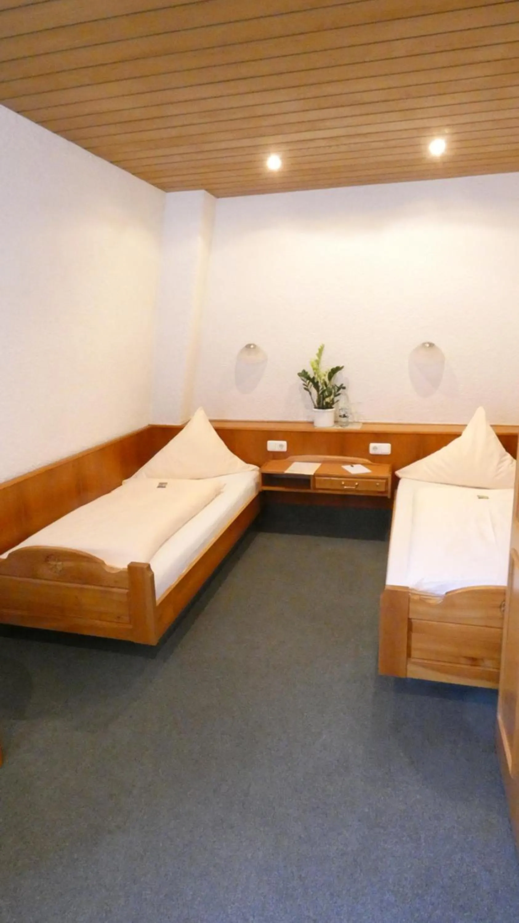 Bed in Hotel Burg Breuberg