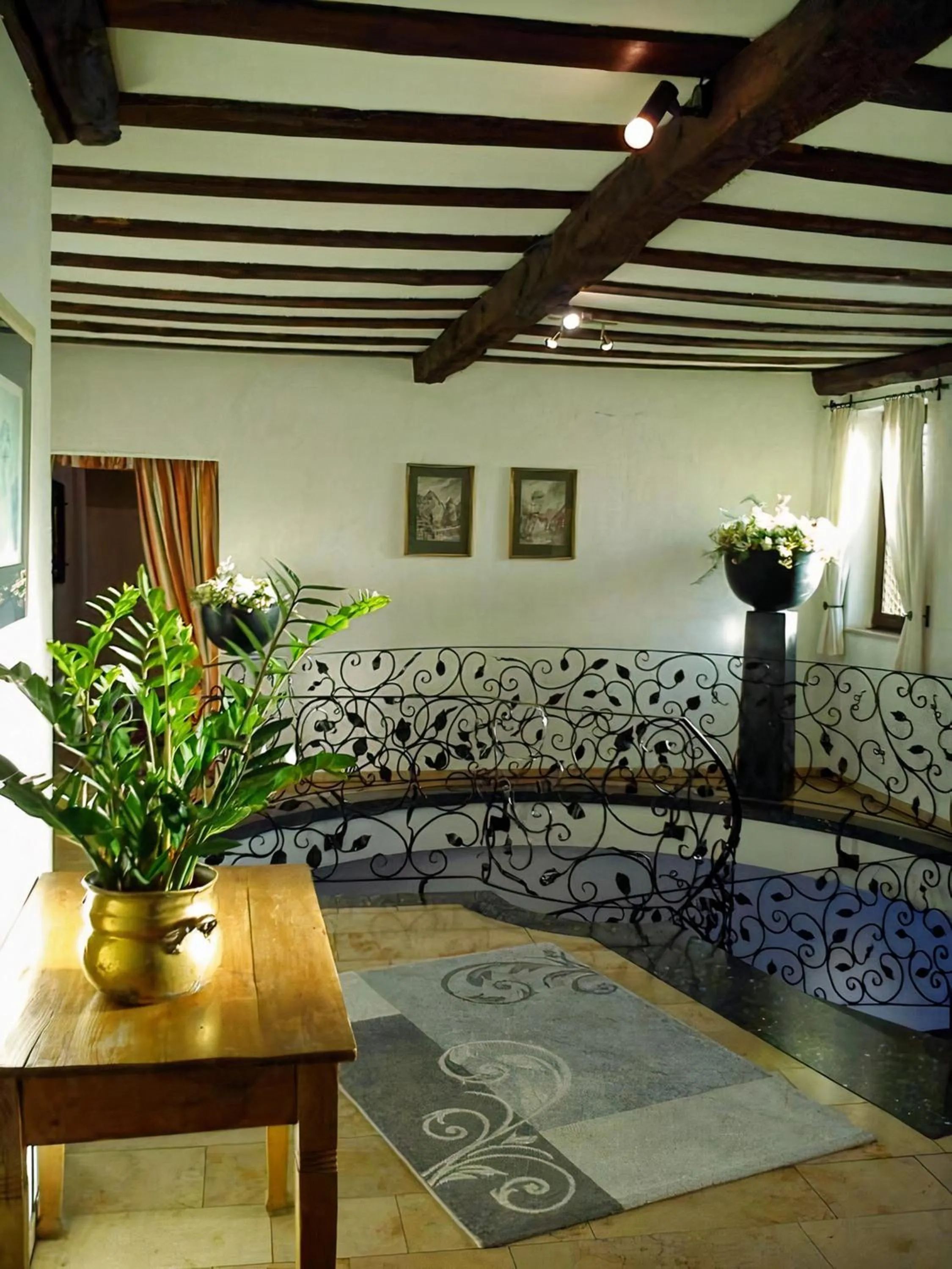 Decorative detail in Hotel Burg Breuberg