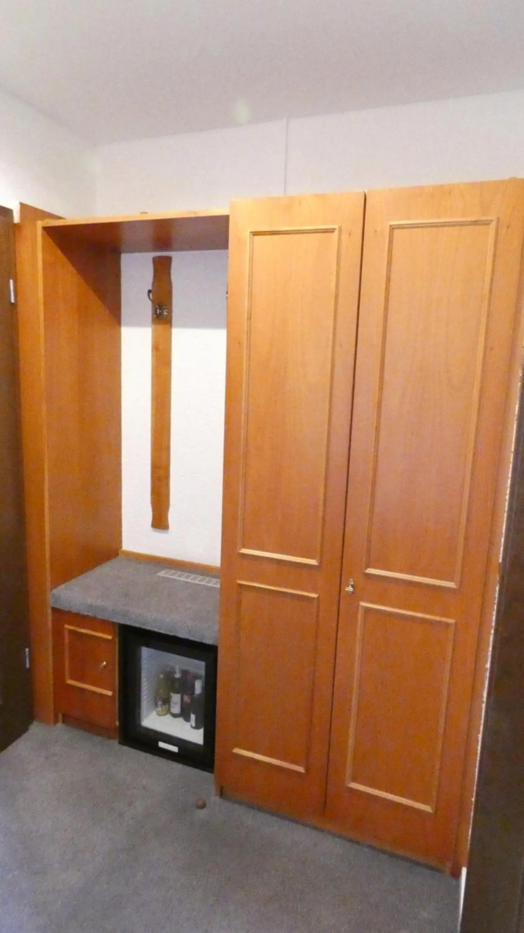 wardrobe in Hotel Burg Breuberg