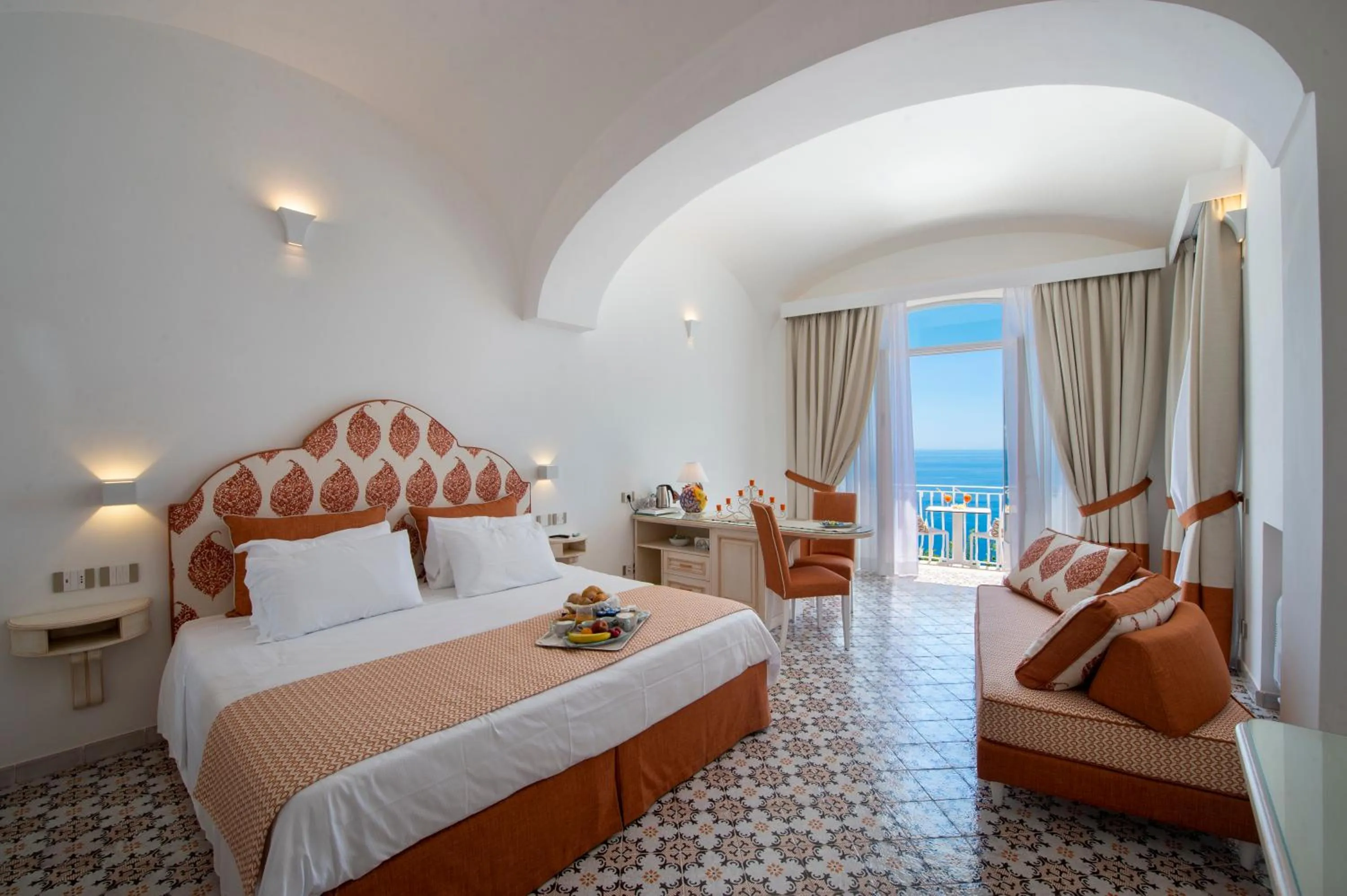 Bed in CASA CAPRILE POSITANO