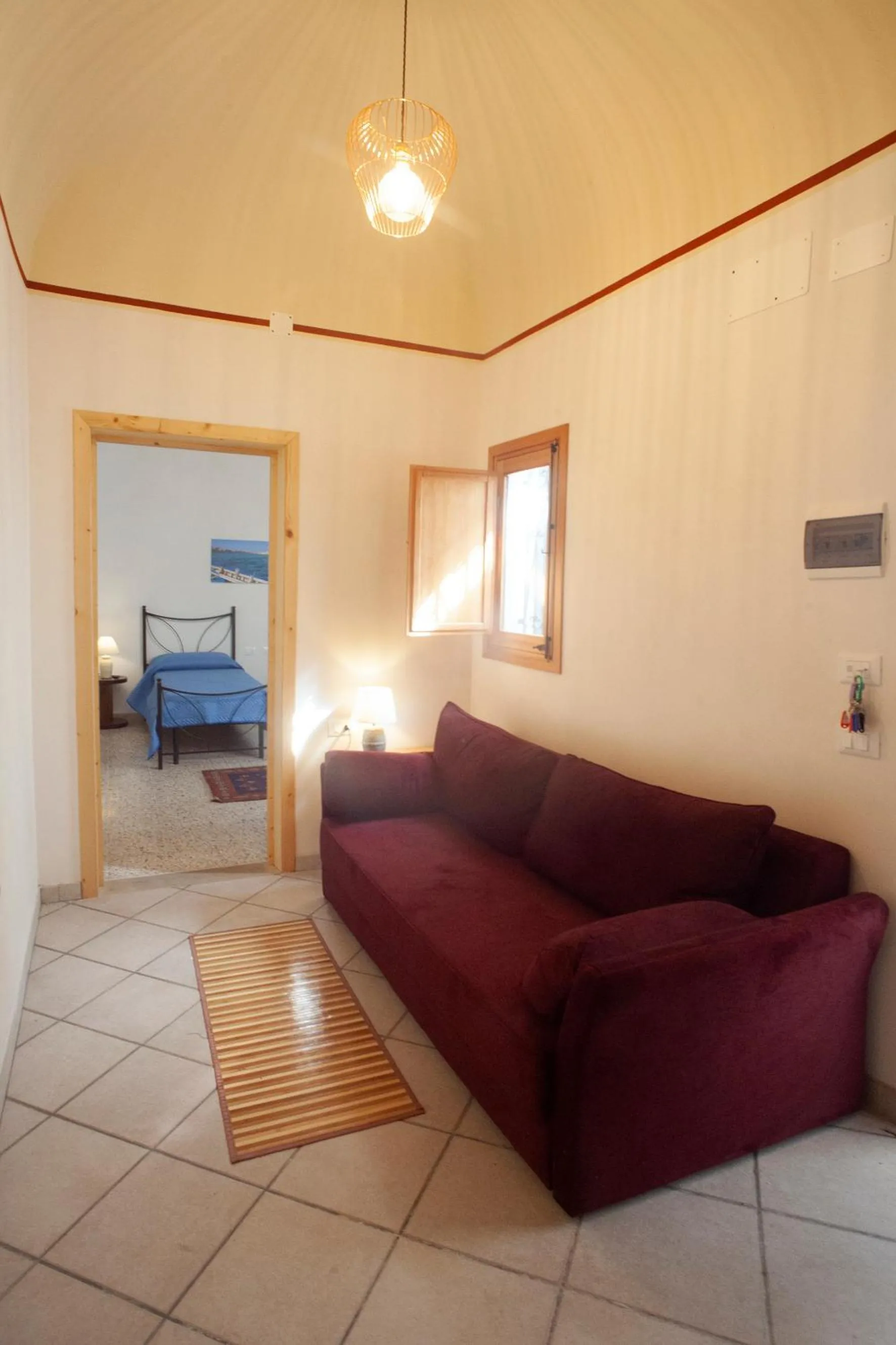 Living room, Bed in Case Vacanze "Residenze Trapanesi"