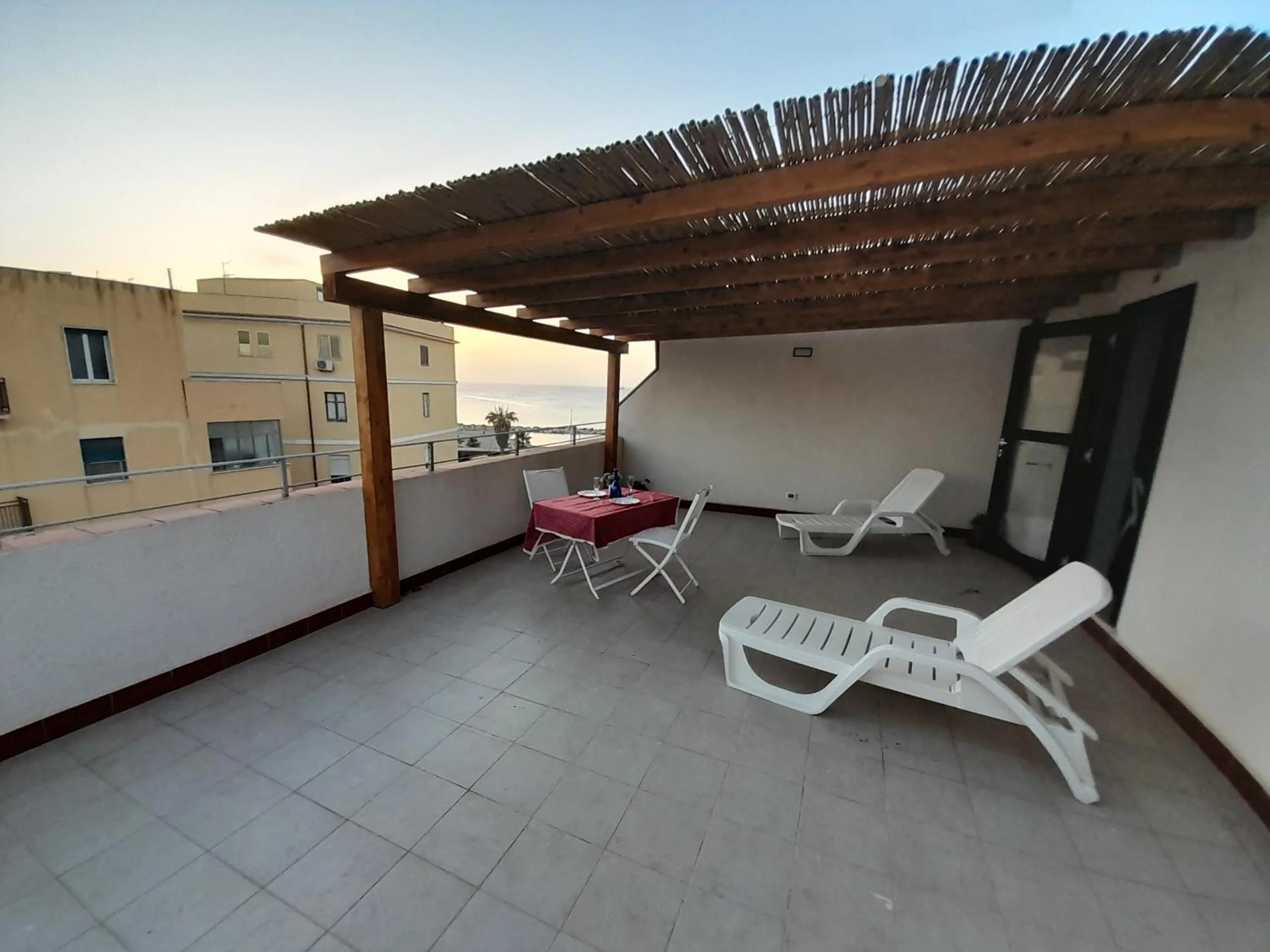 Balcony/Terrace in Case Vacanze "Residenze Trapanesi"