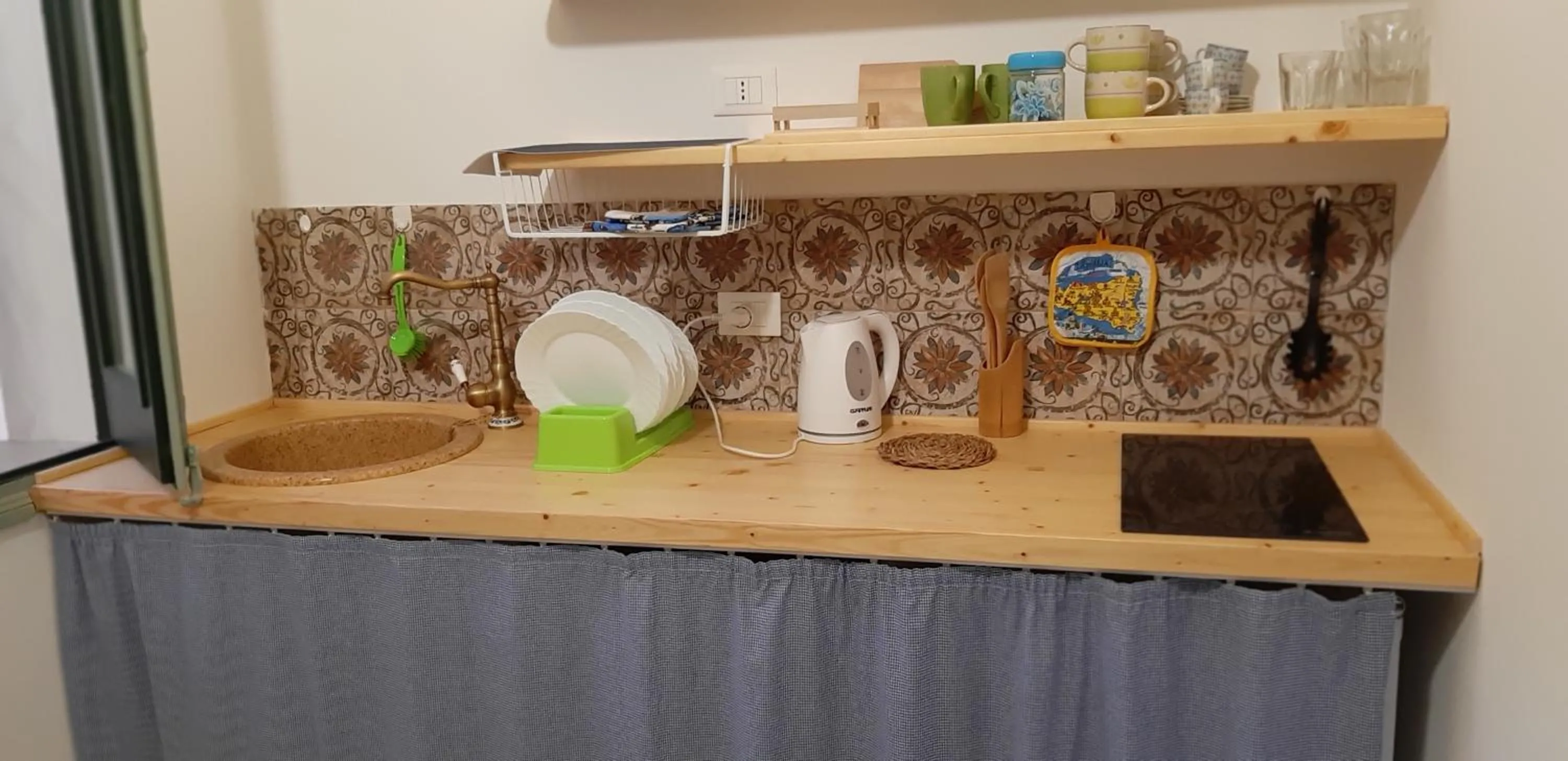 Kitchen or kitchenette in Case Vacanze "Residenze Trapanesi"